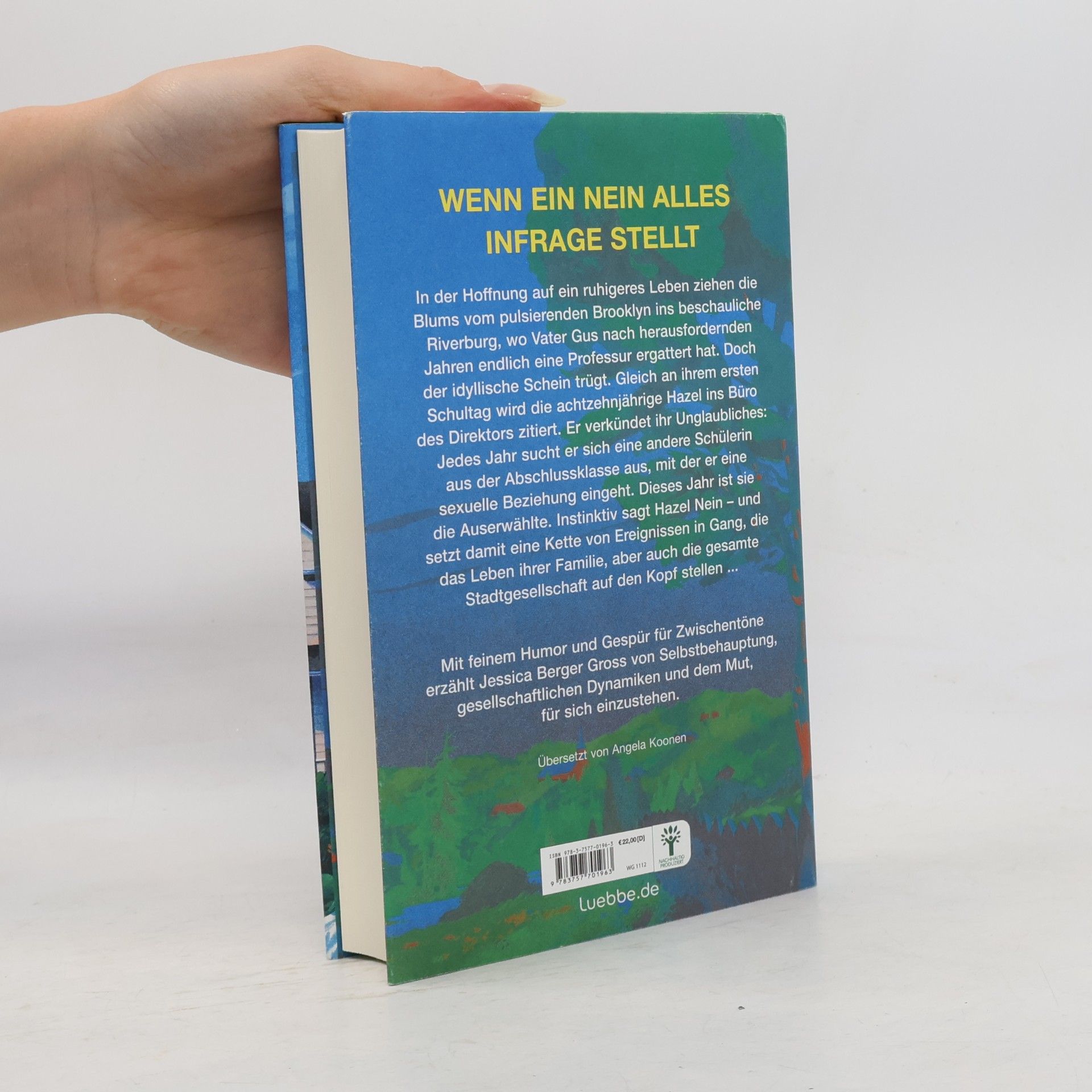 Jessica Berger Gross Hazel sagt Nein