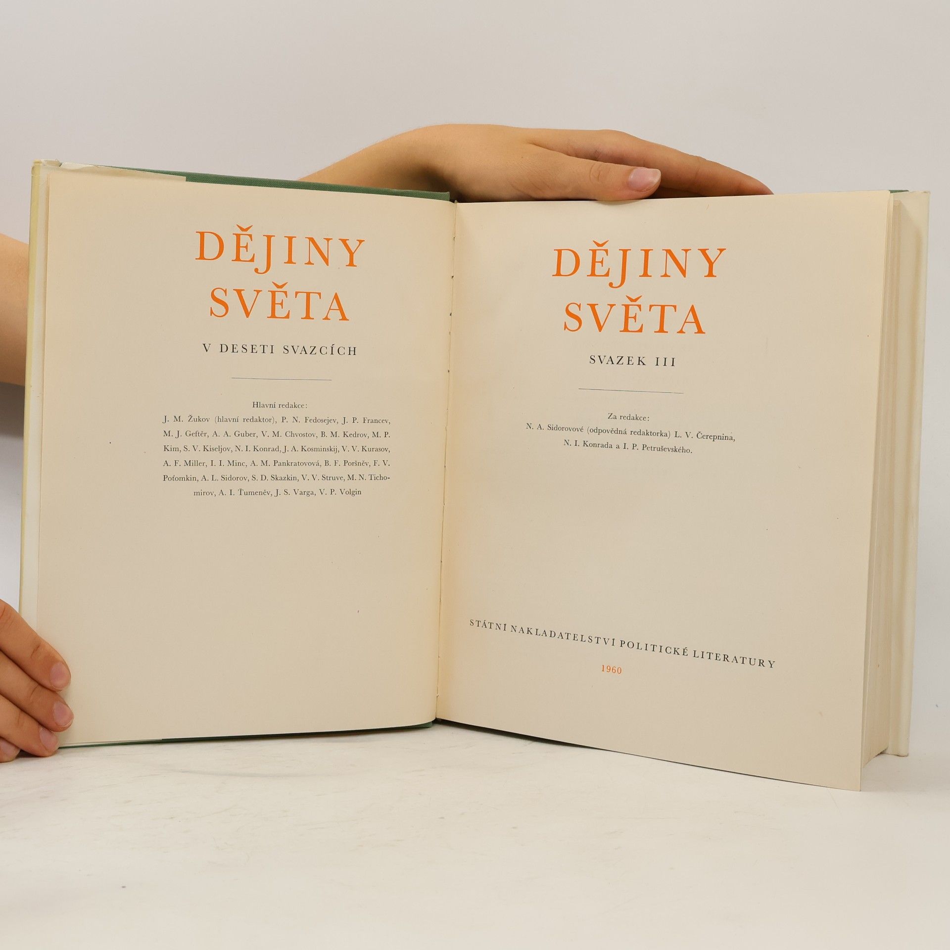 N. A. Sidorovová Dějiny světa 3