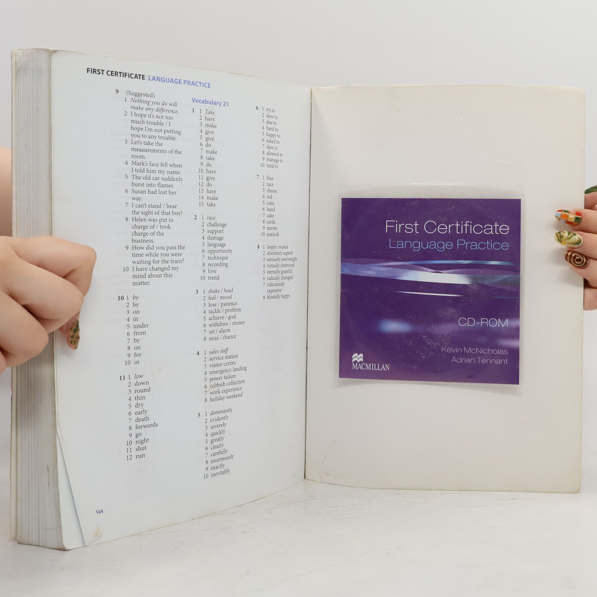 Vince Michael First Certificate Language Practice