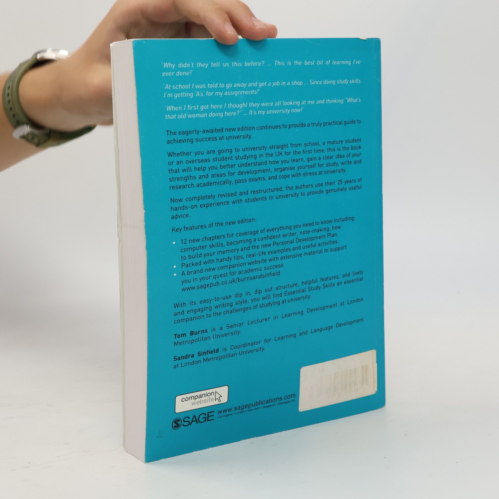 Tom Burns Sage Study Skills Series: Essential Study Skills