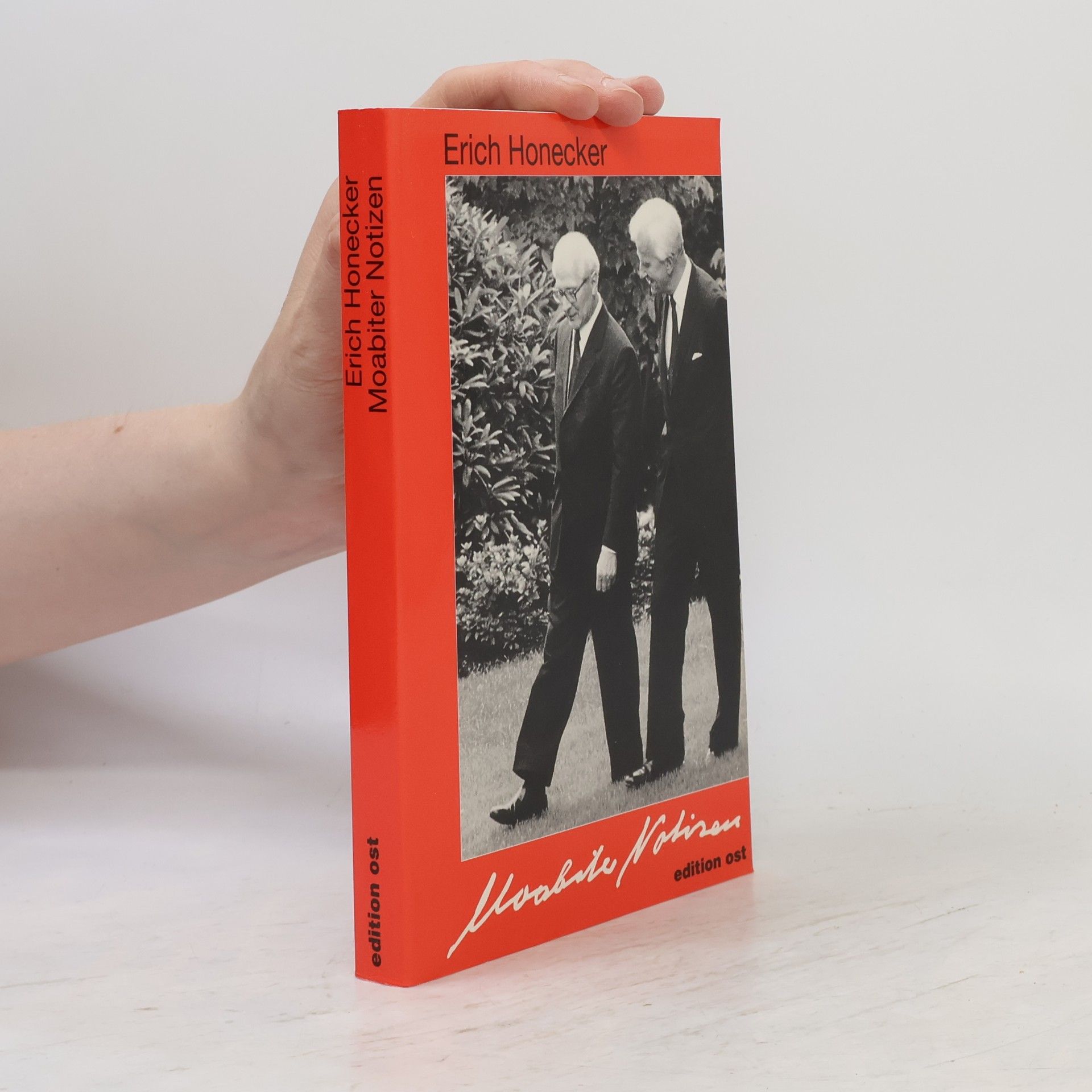 Erich Honecker Moabiter Notizen