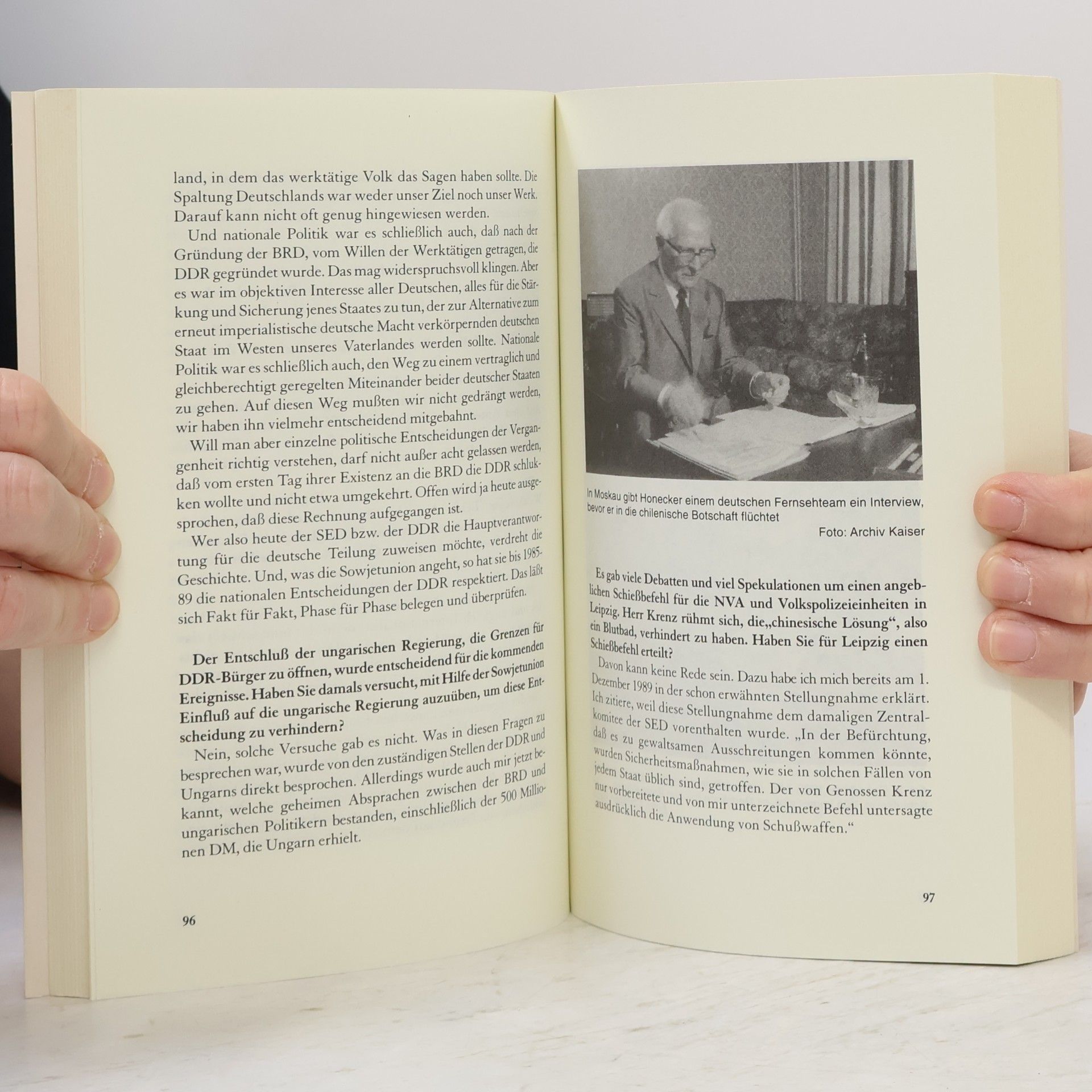 Erich Honecker Moabiter Notizen