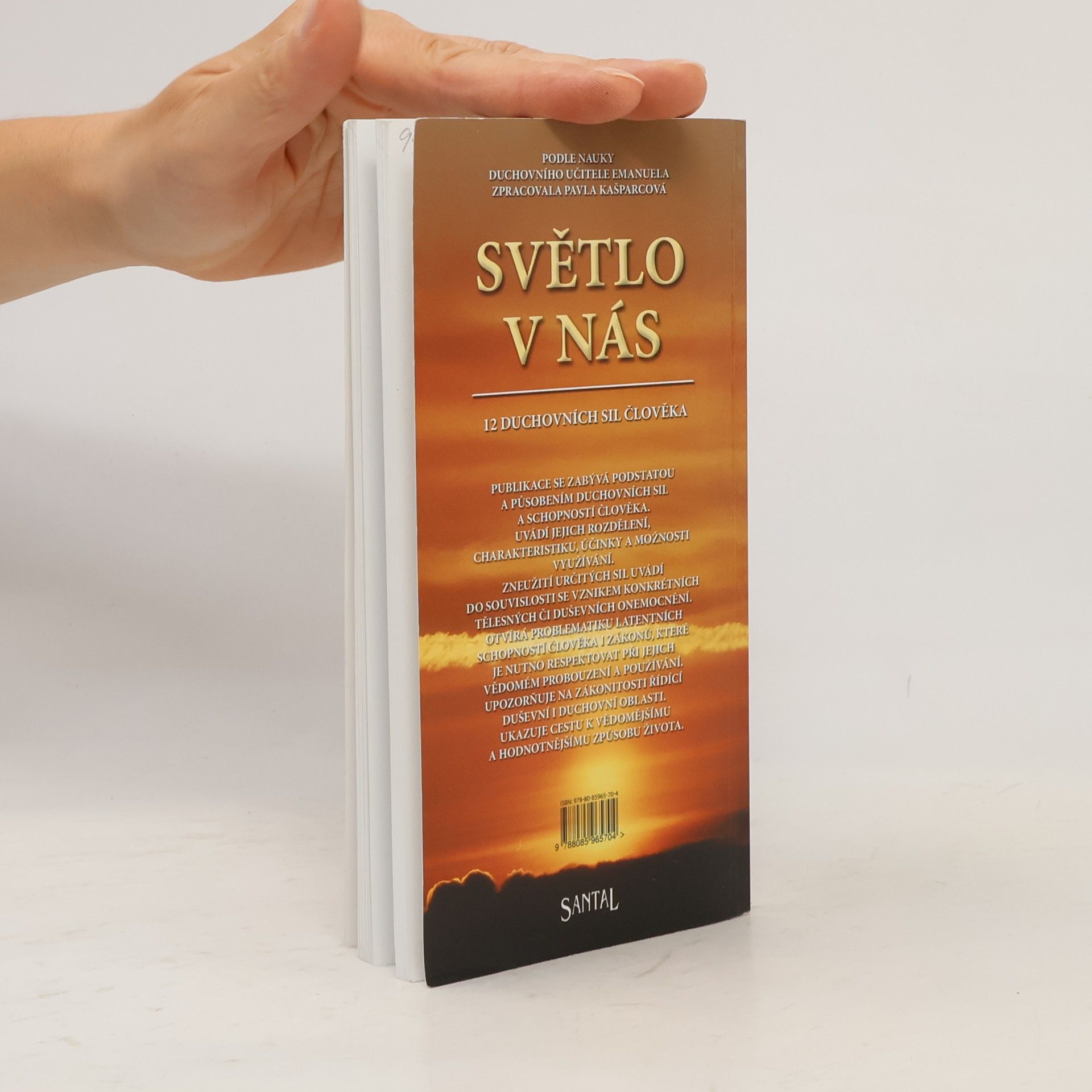 Pavla Kašparcová Světlo v nás