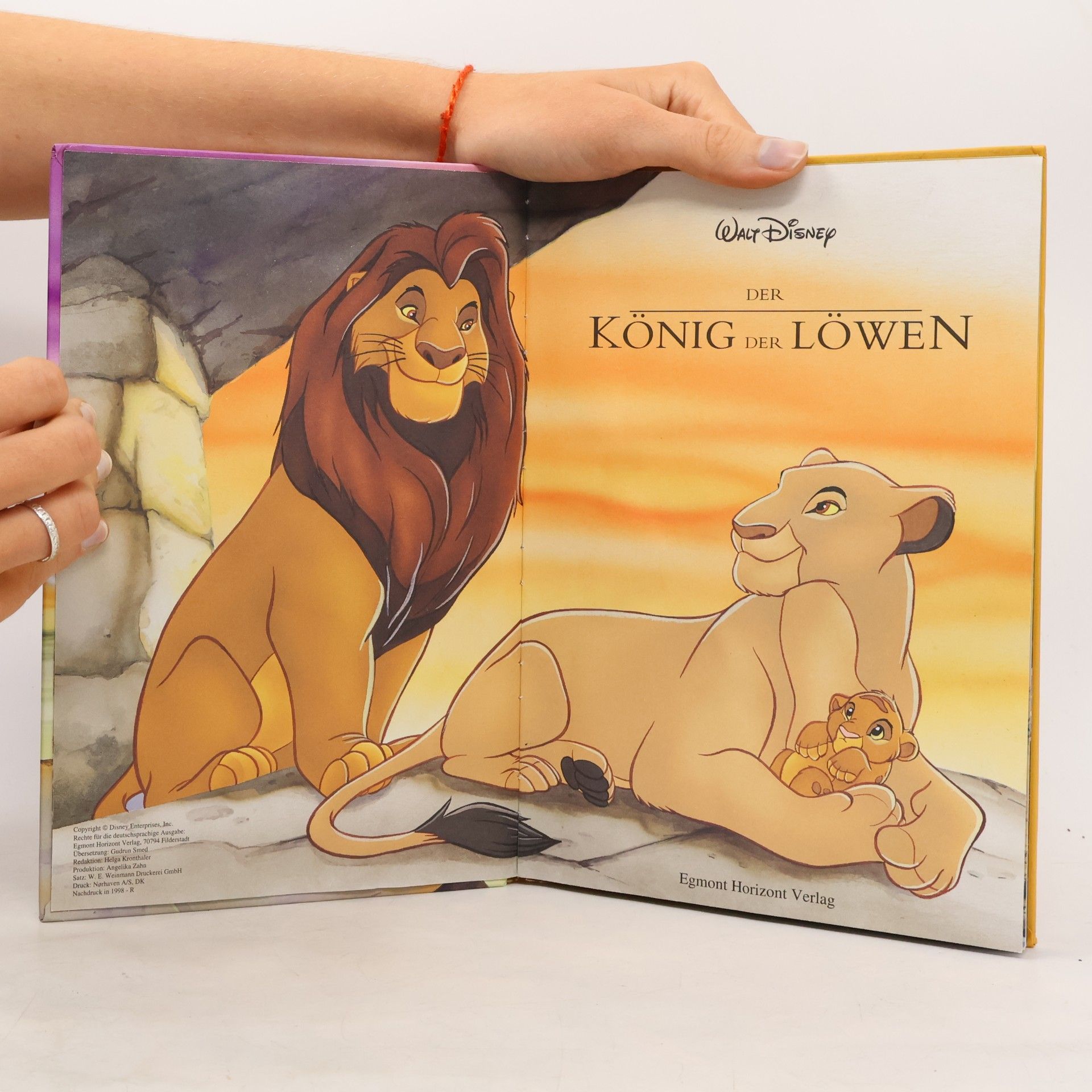 Walt Disney Der König der Löwen
