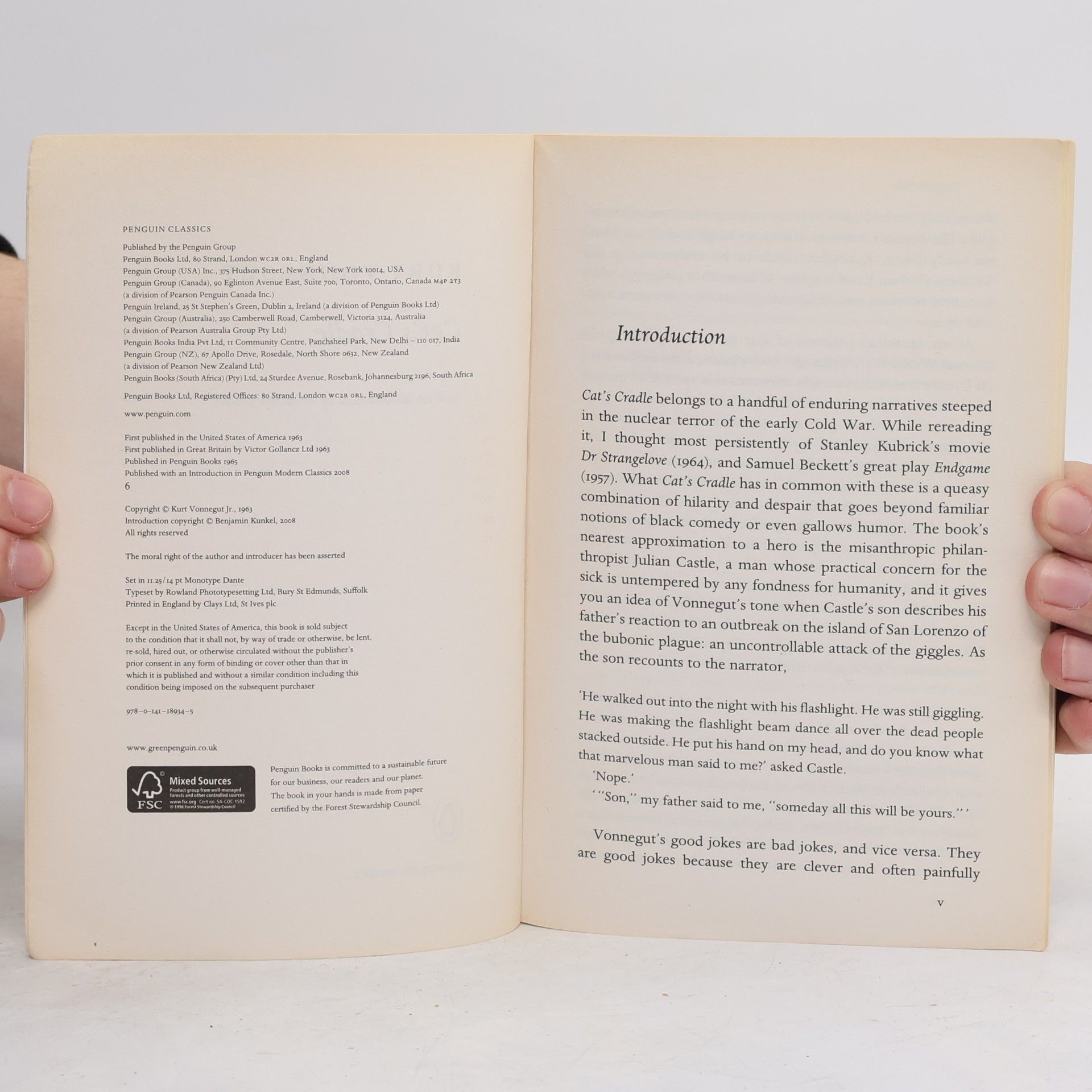 Kurt Vonnegut Cat's cradle