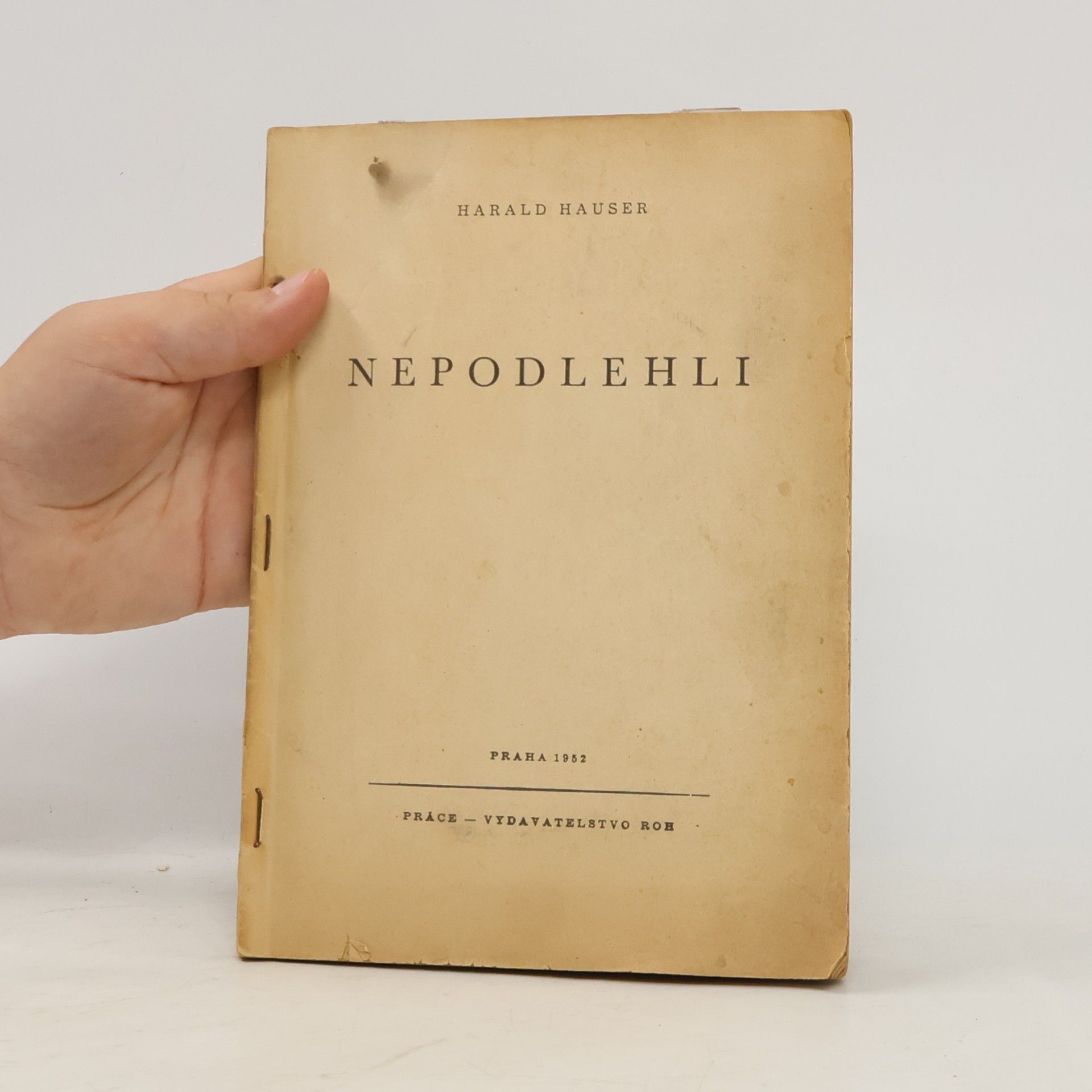 Harald Hauser Nepodlehli