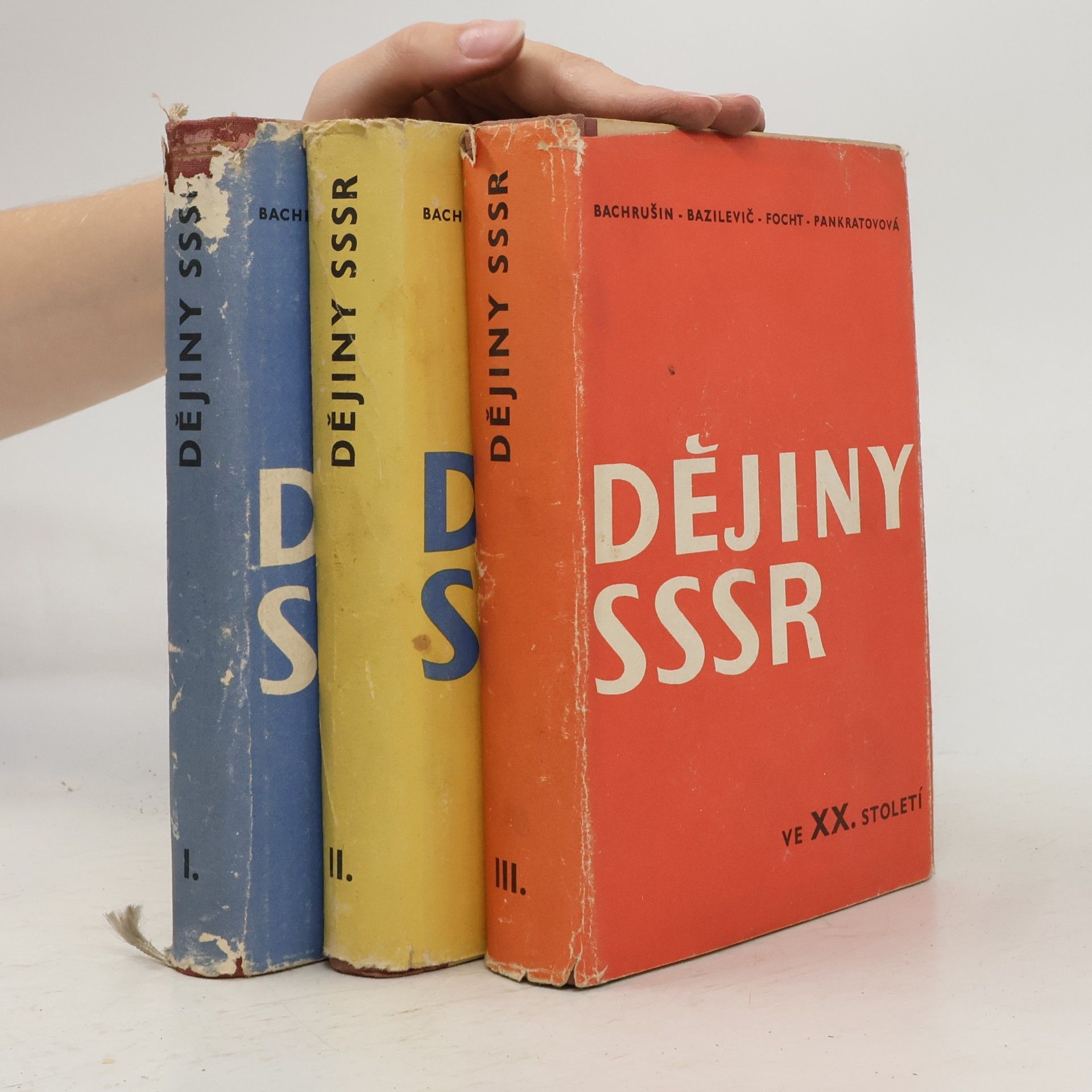Autorenkollektiv Dějiny SSSr I.-III.