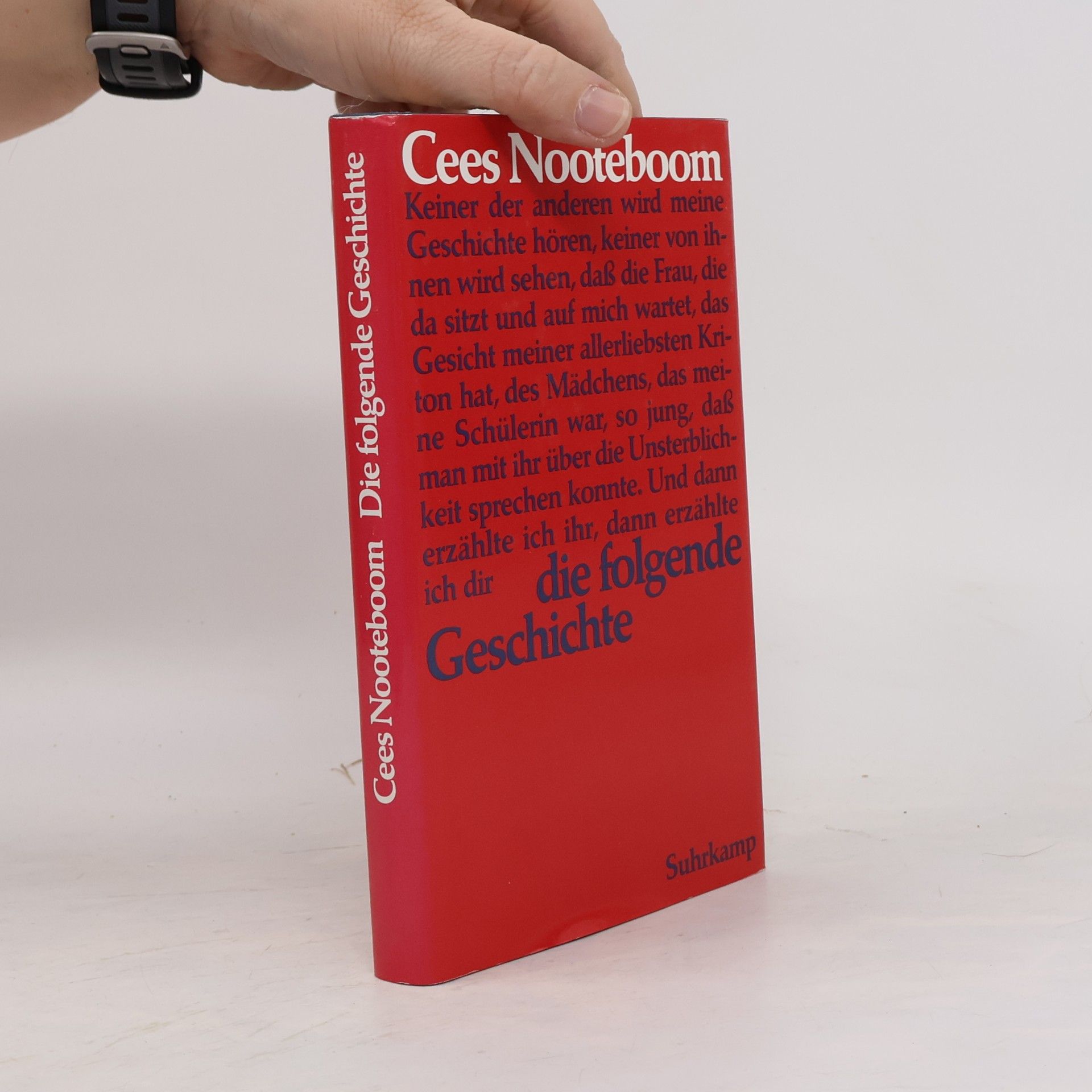 Cees Nooteboom Die Folgende Geschichte