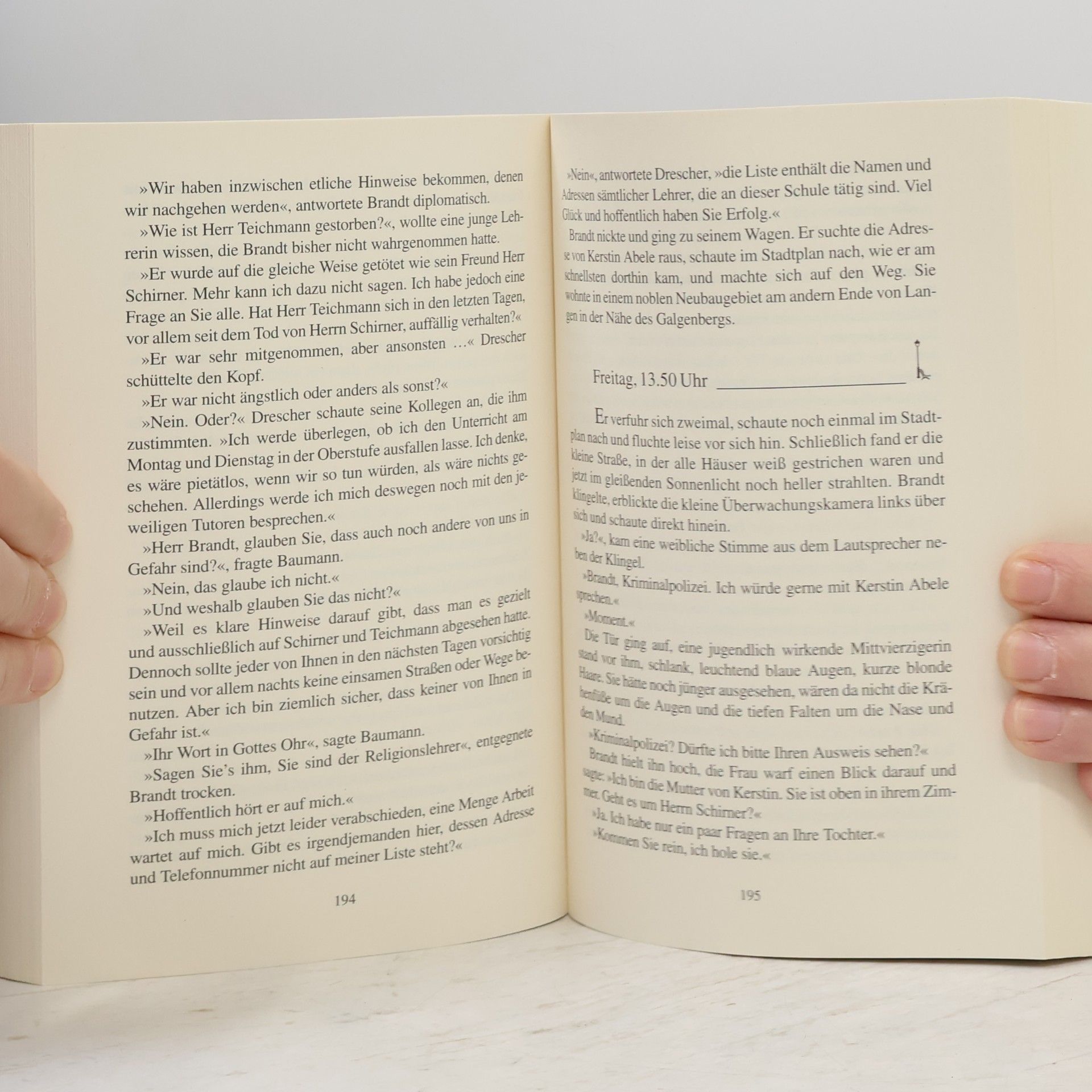 Andreas Franz Tod eines Lehrers