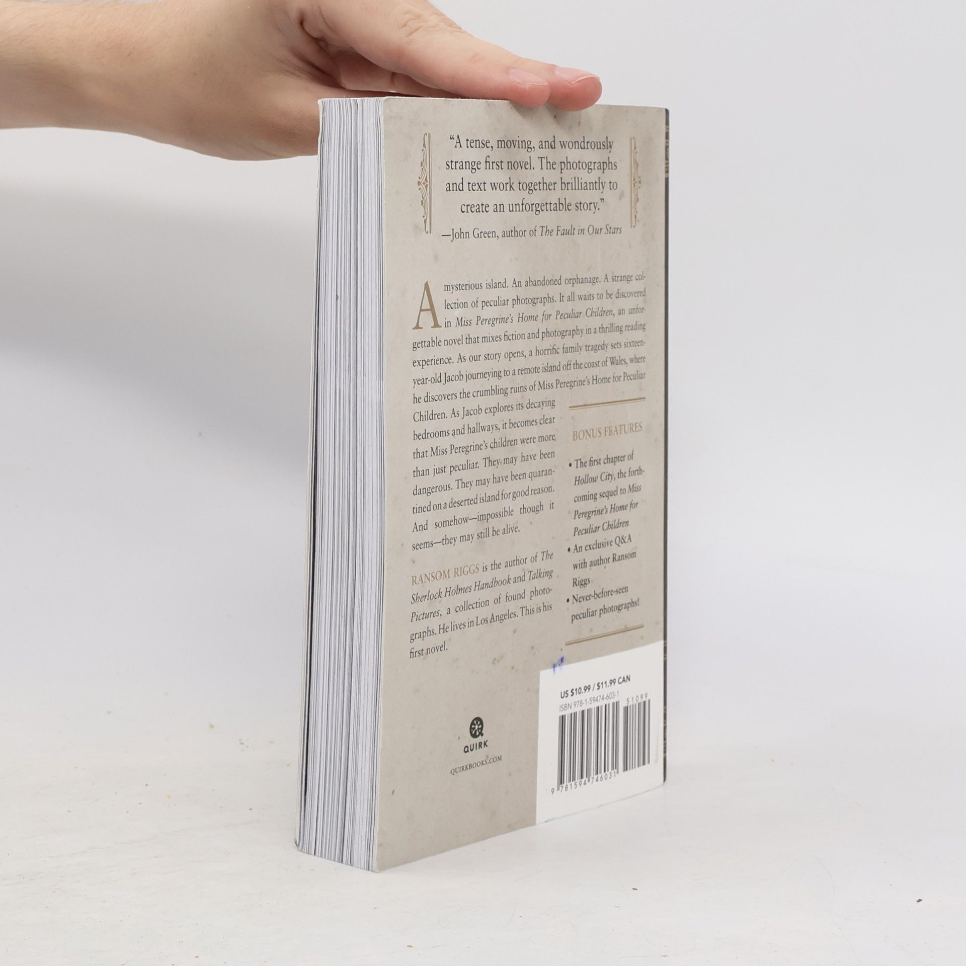 Ransom Riggs Miss Peregrine's Home for Peculiar Children