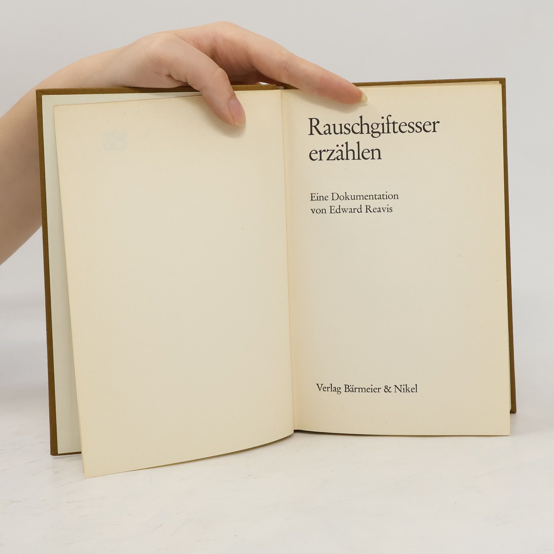 Edward Reavis Rauschgiftesser erzählen