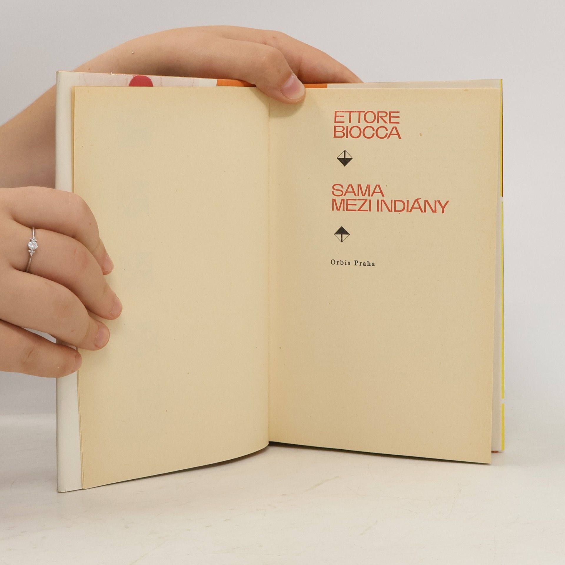 Ettore Biocca Sama mezi Indiány