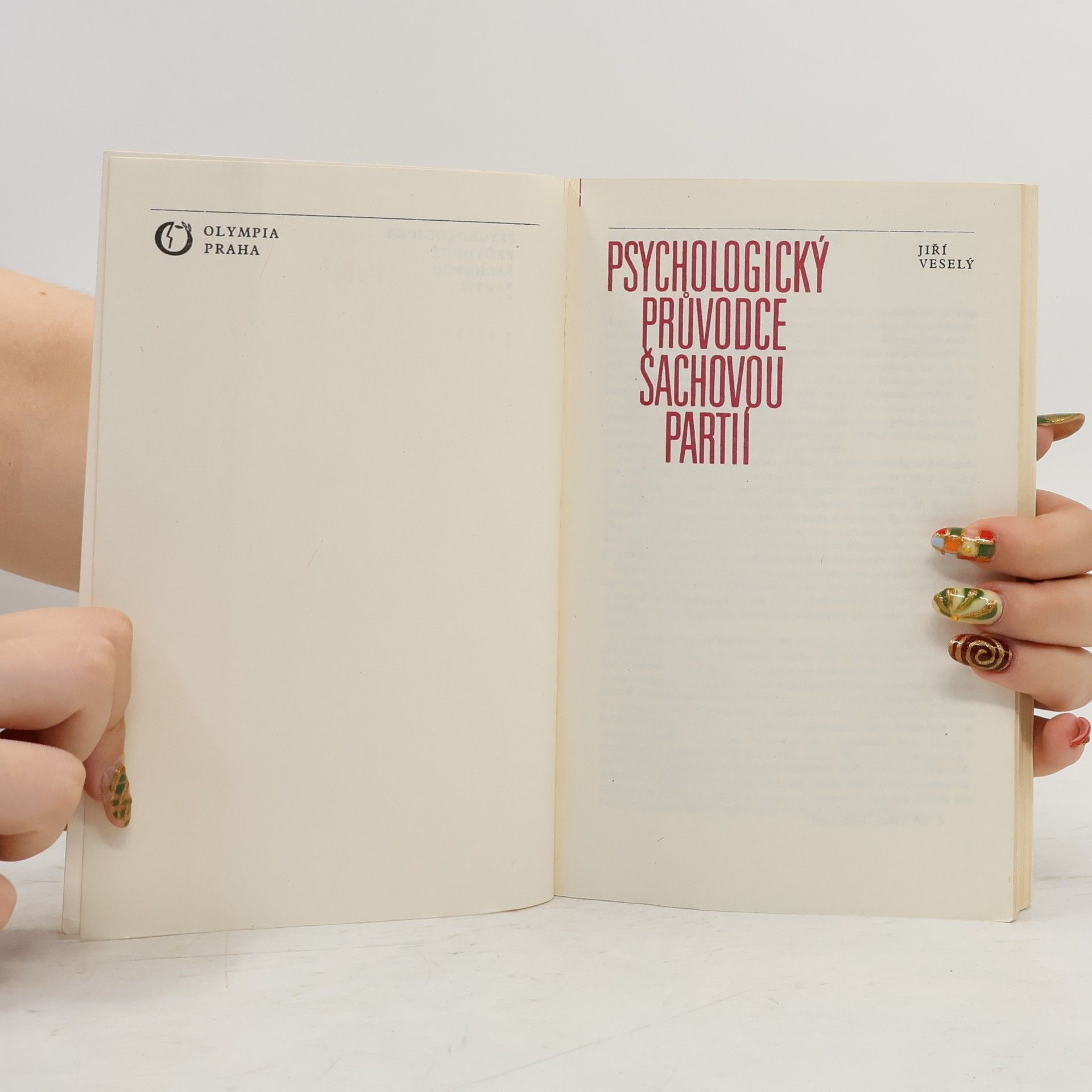 Jiří Veselý Psychologický průvodce šachovou partií