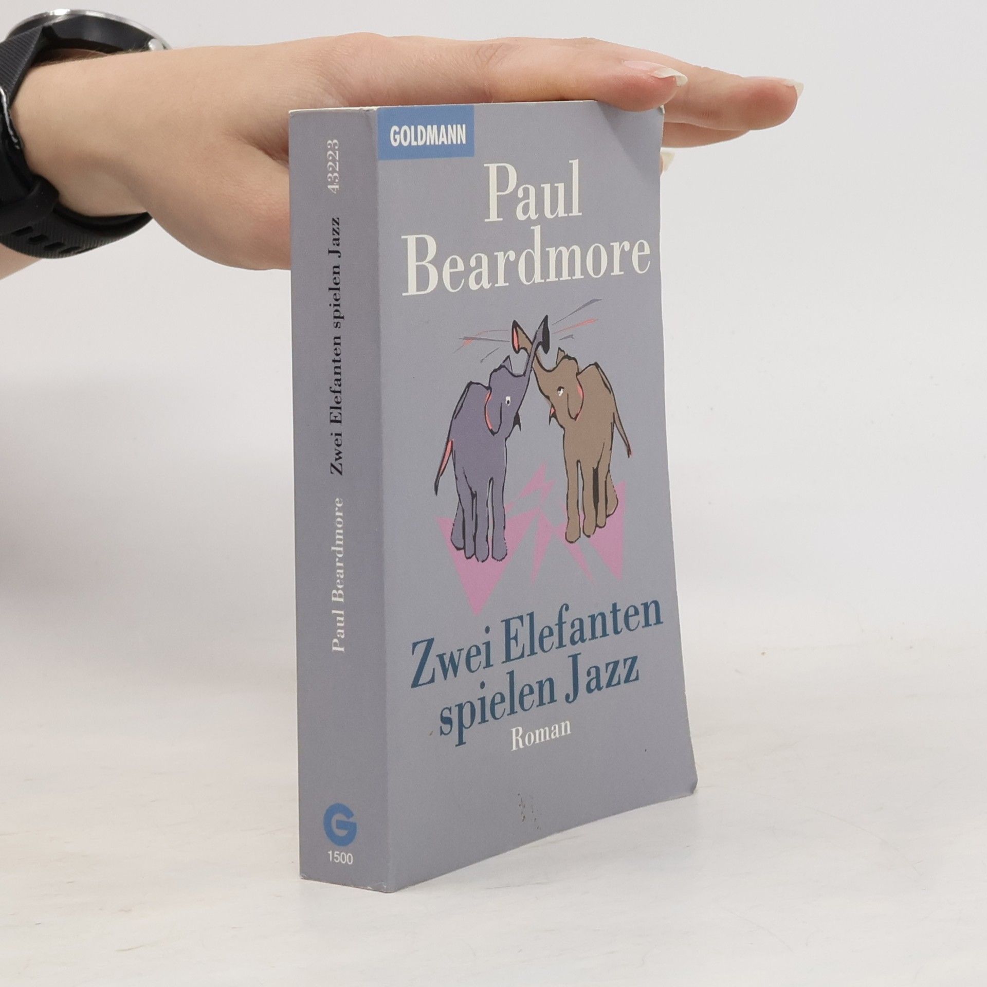 Paul Beardmore Zwei Elefanten spielen Jazz.