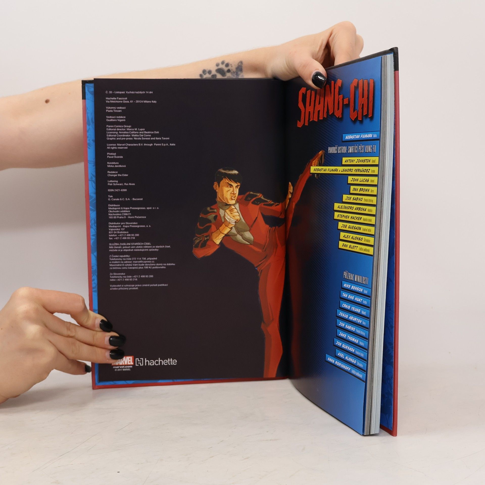 Antony Johnston Nejmocnější hrdinové Marvelu 33. Shang-Chi