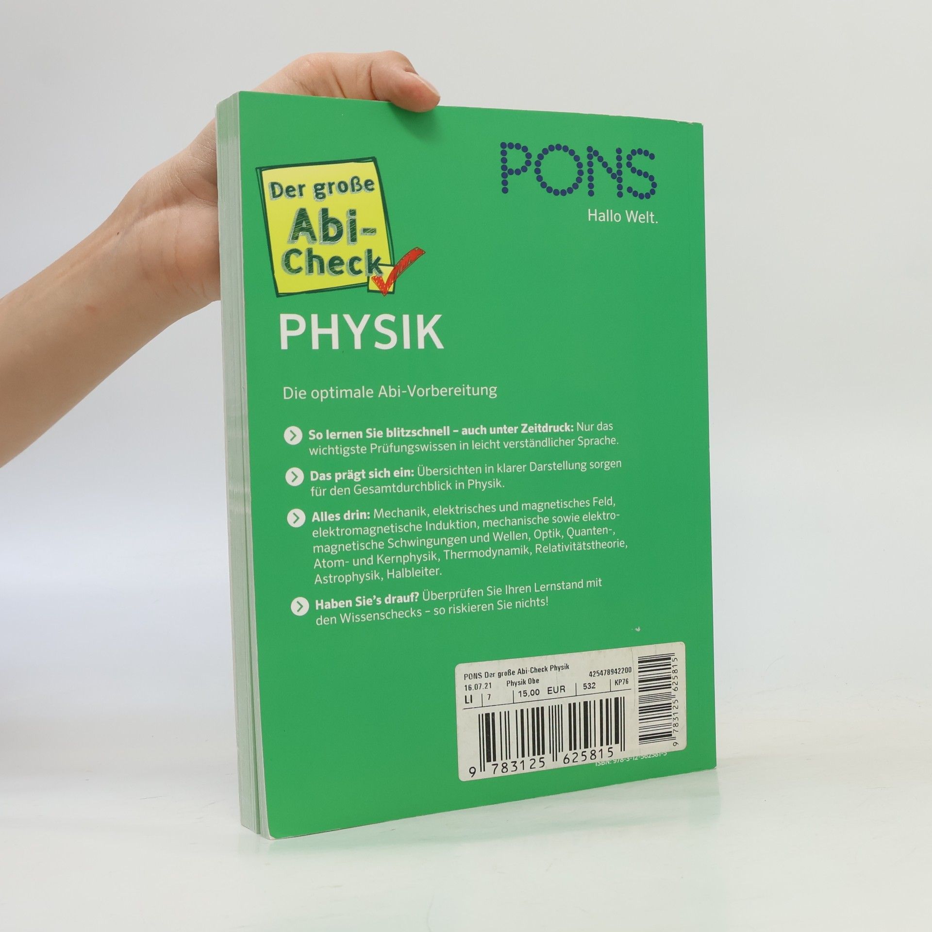 Tanja Reimbold Der große Abi-Check Physik