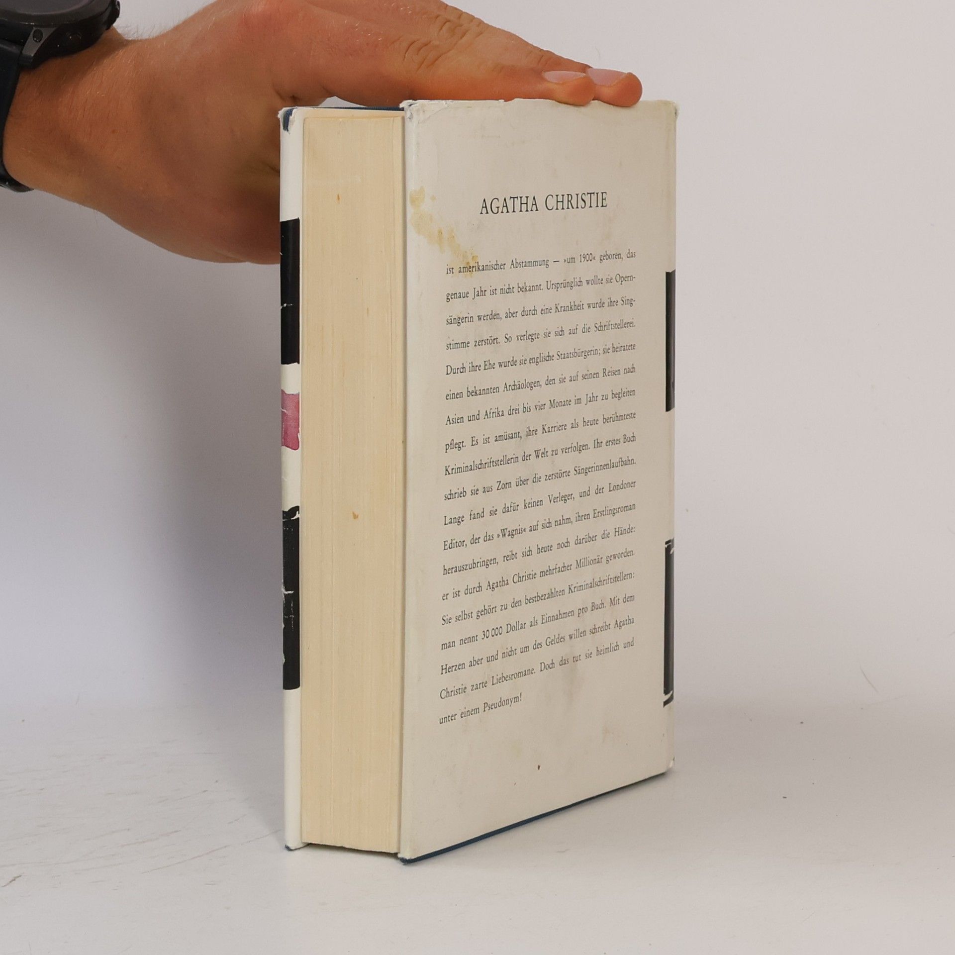 Agatha Christie Morphium. Mit offenen Karten