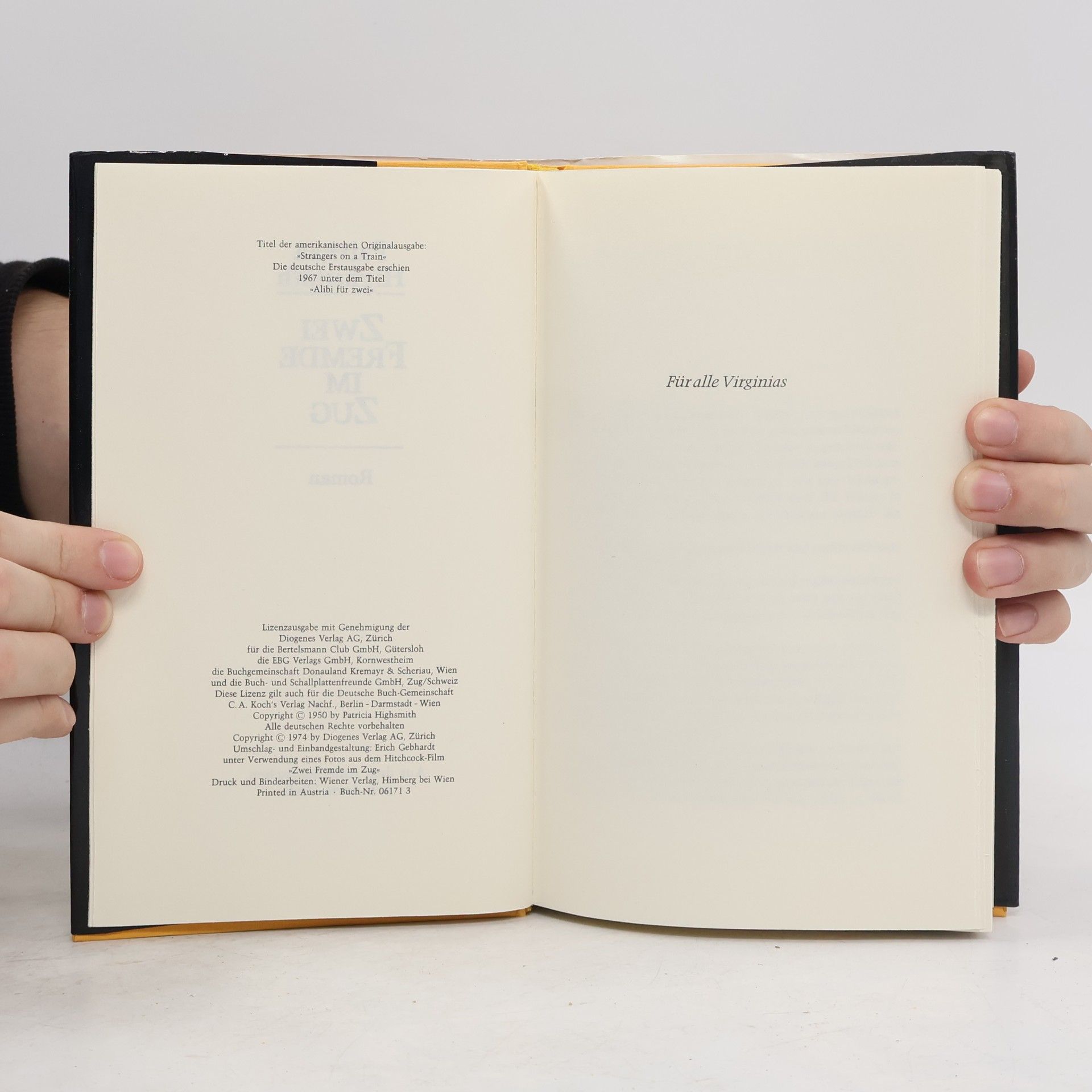 Patricia Highsmith Zwei Fremde im Zug