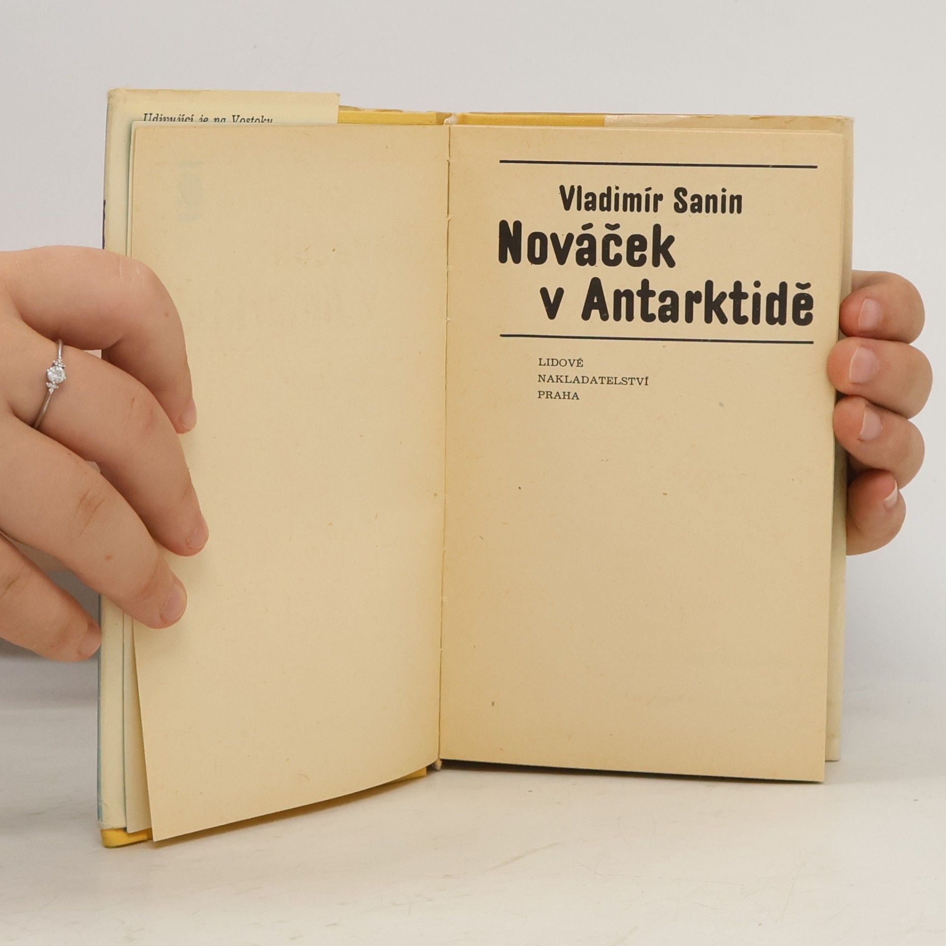 Vladimir Markovič Sanin Nováček v Antarktidě