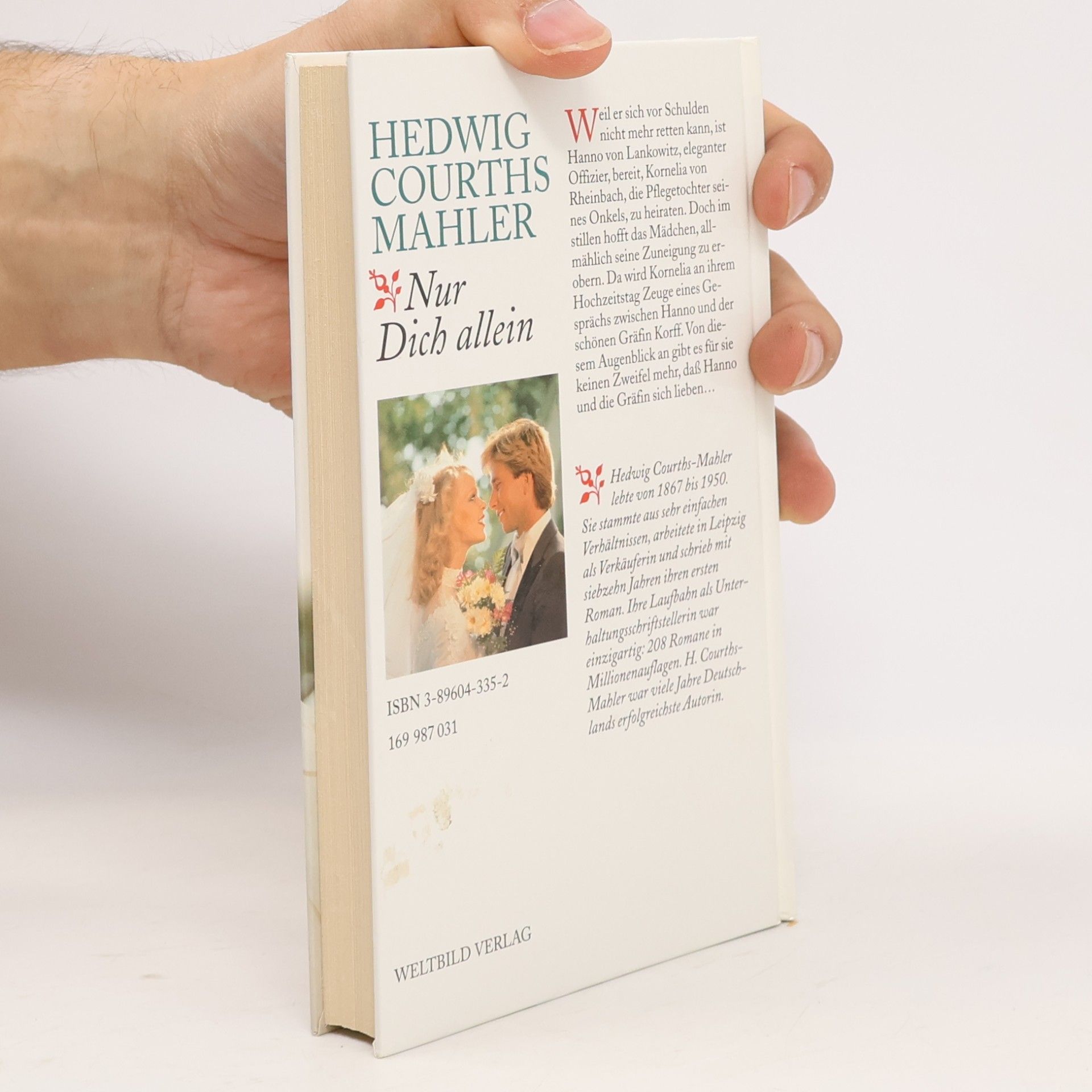 Hedwig Courths-Mahler Nur Dich allein