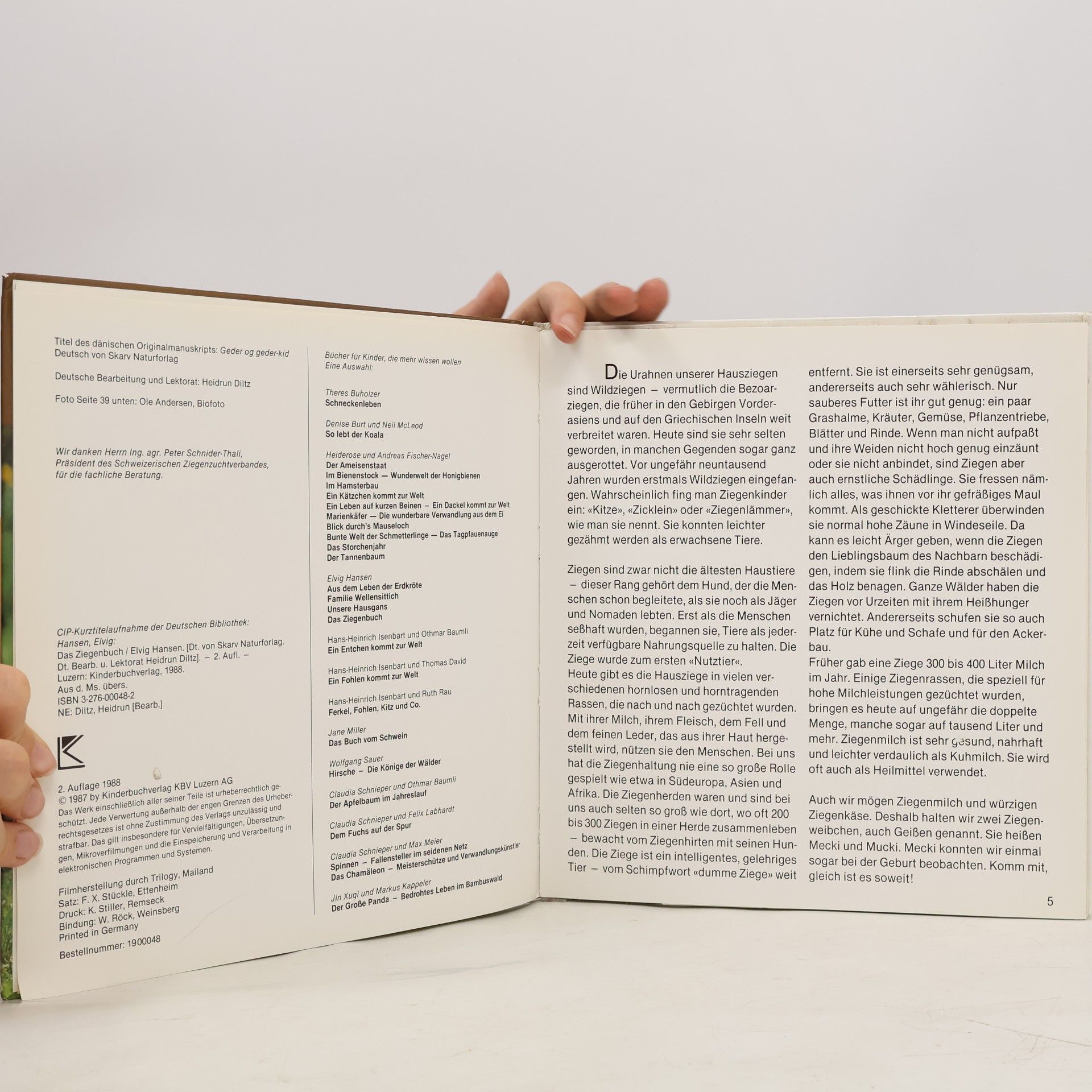 Elvig Hansen Das Ziegenbuch