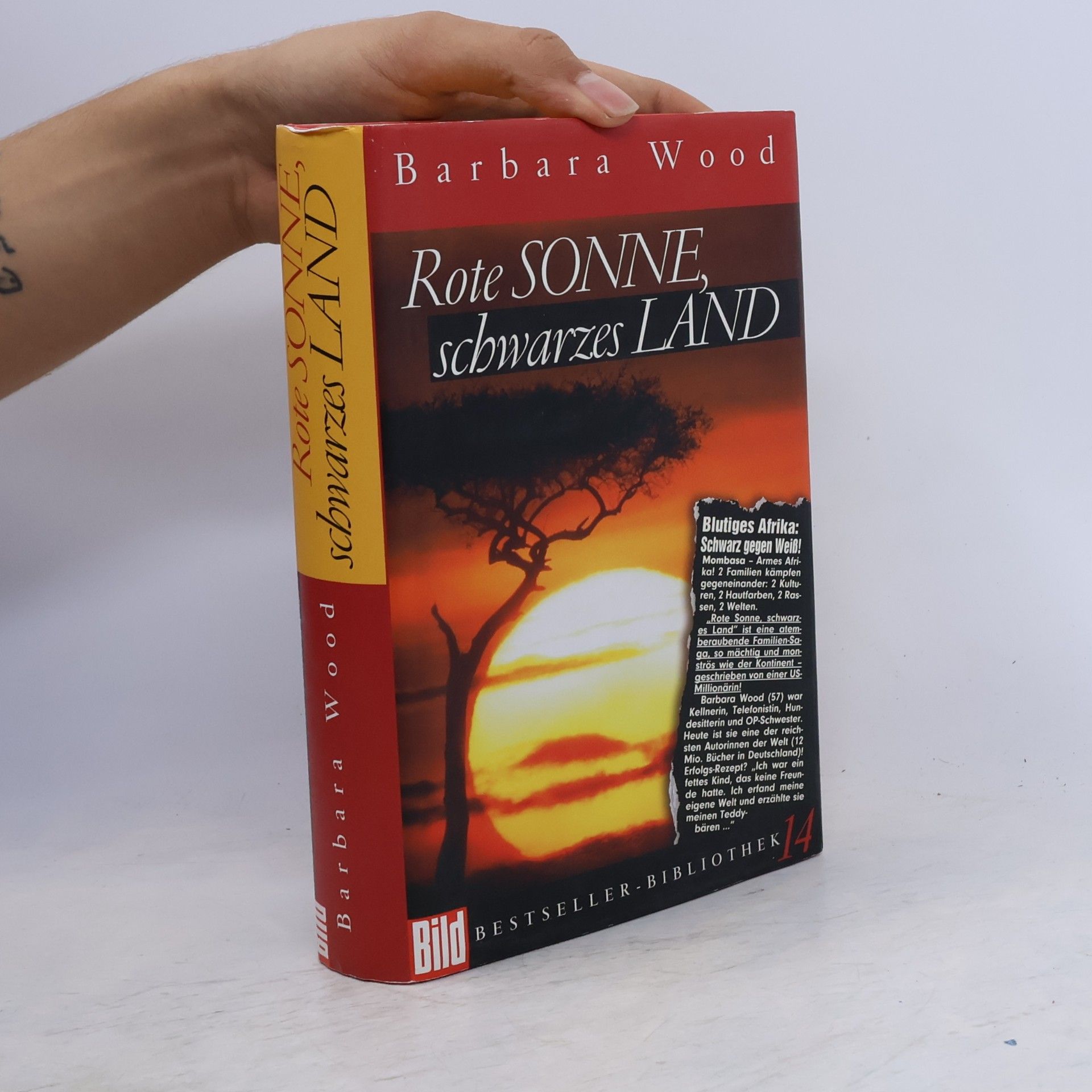 Barbara Wood Rote Sonne, schwarzes Land
