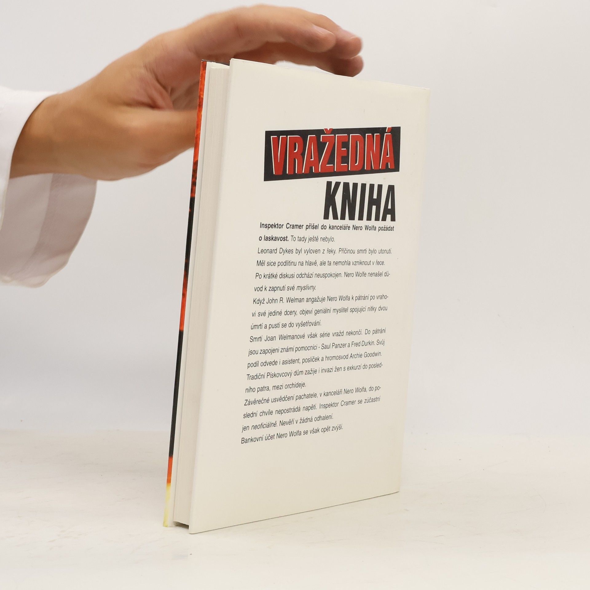 Rex Stout Vražedná kniha