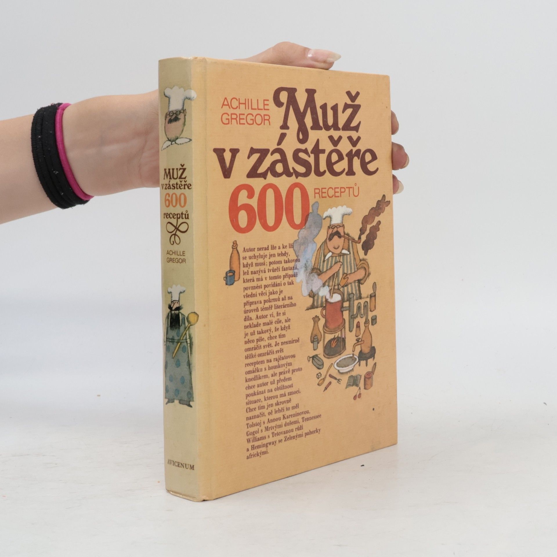 Adolf Born Muž v zástěře. 600 receptů