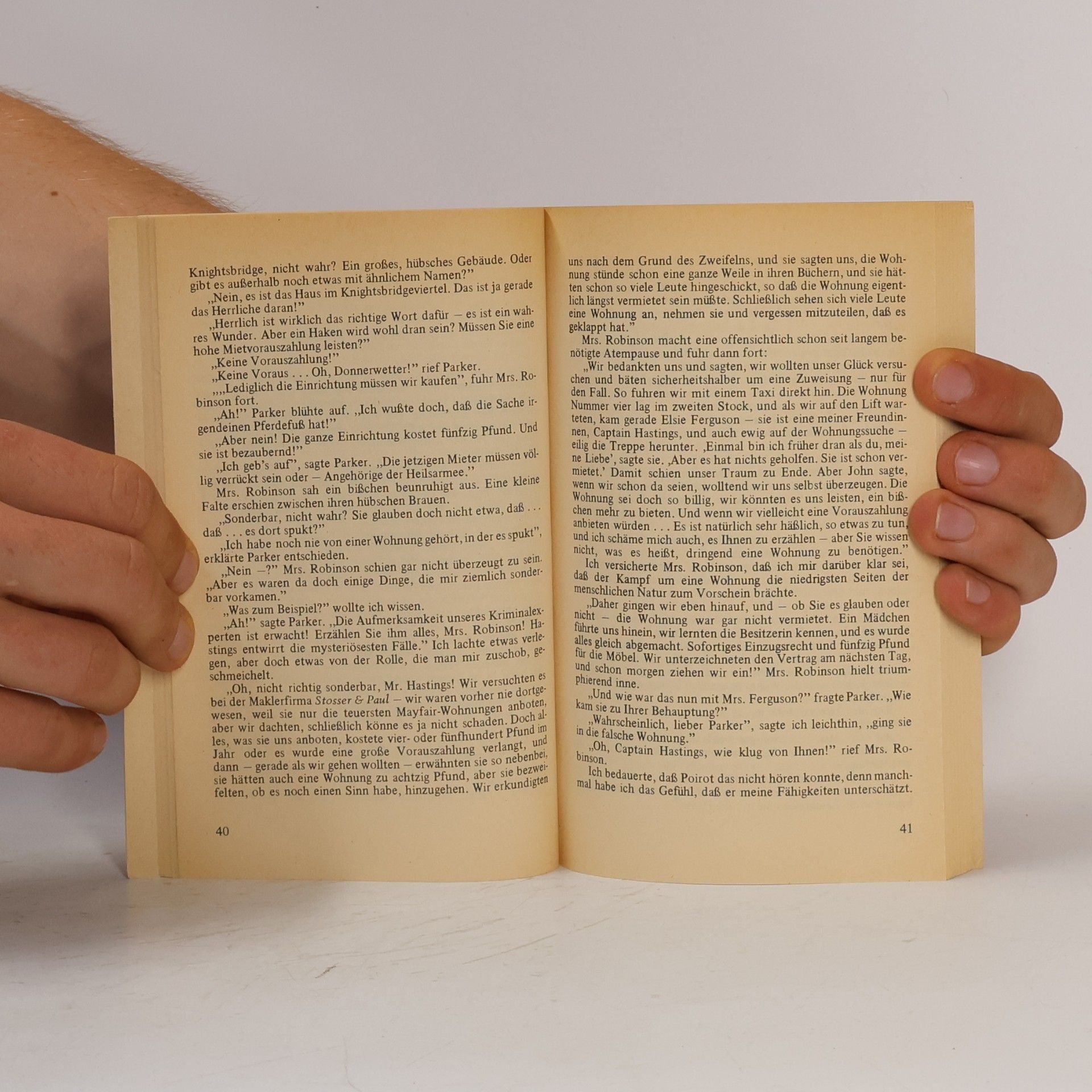 Agatha Christie Poirot rechnet ab