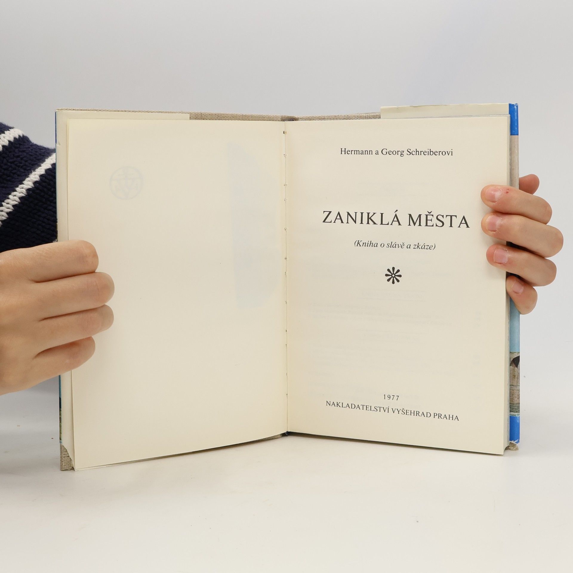 Hermann Schreiber Zaniklá města