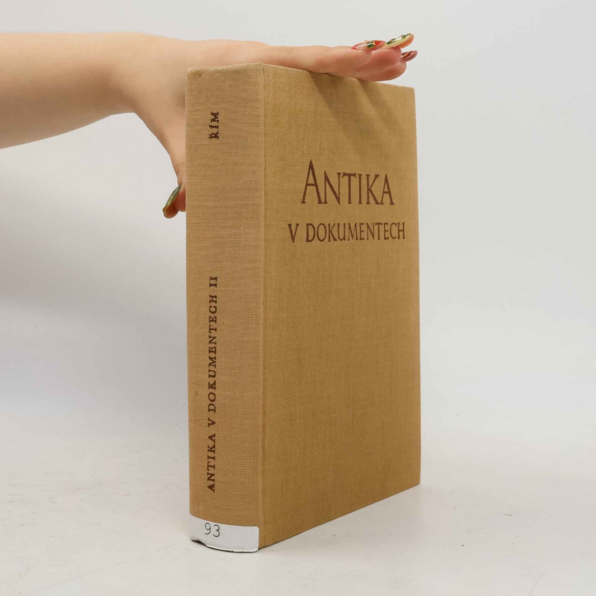 Antika v dokumentech II. Řím