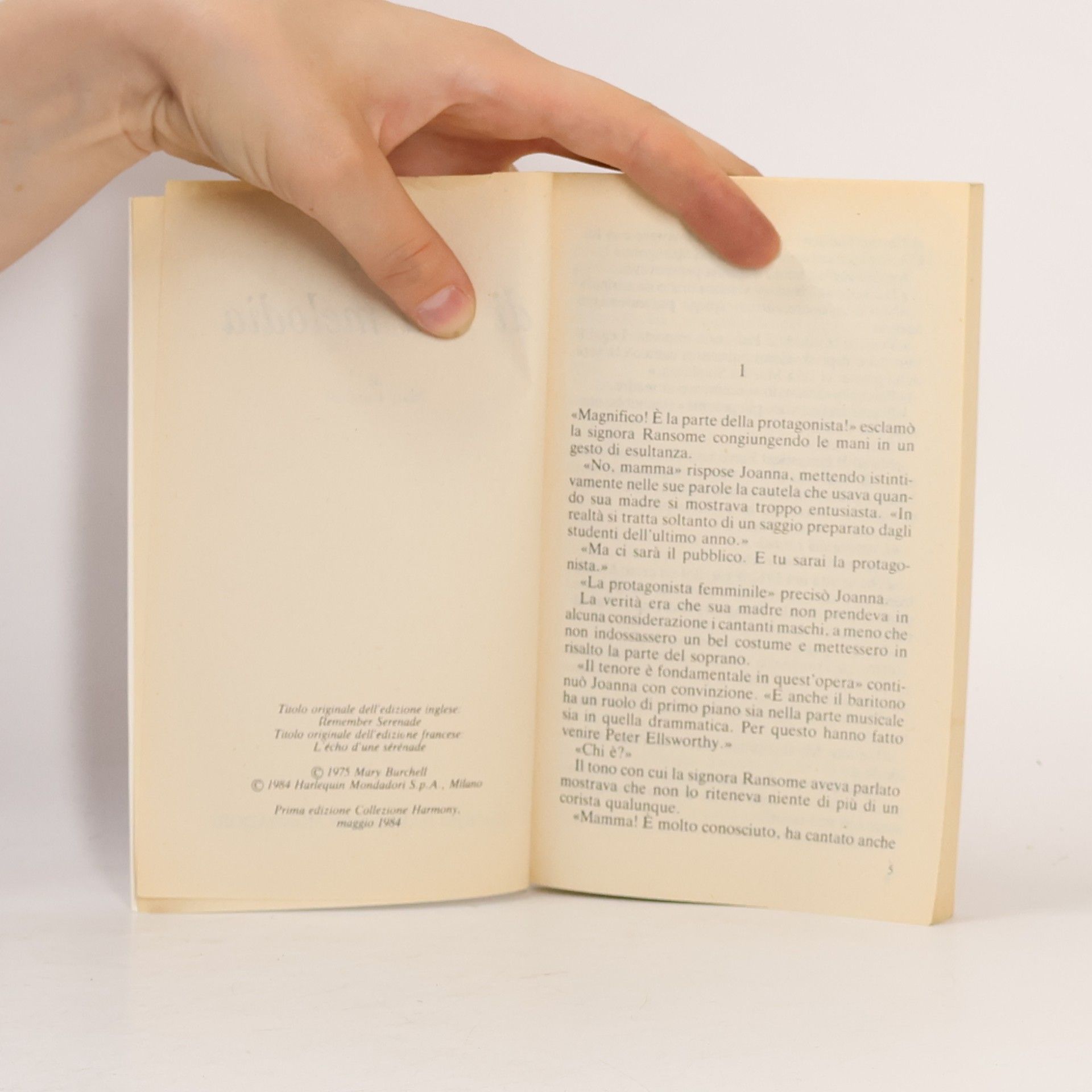 Mary Burchell Eco di una Melodia