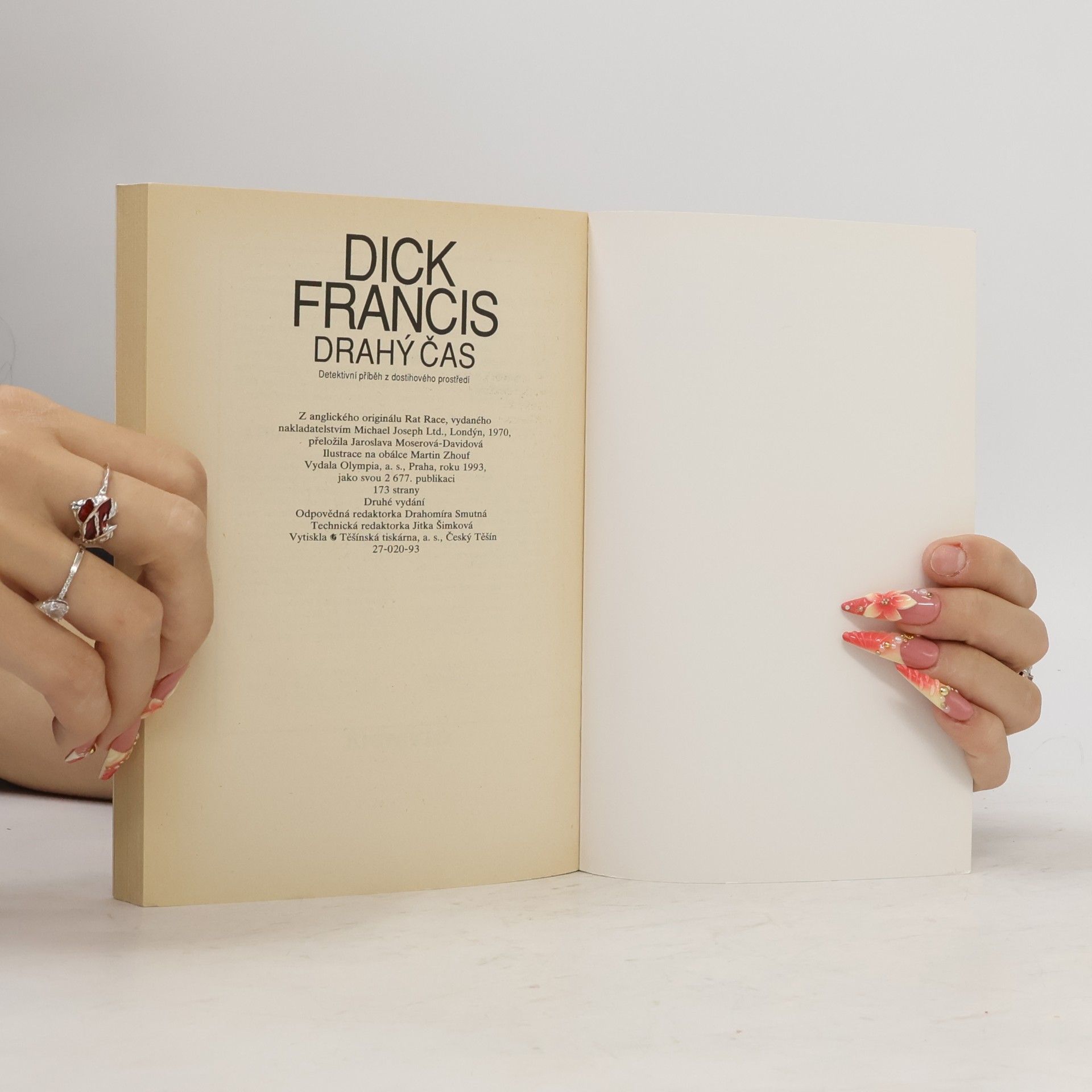 Dick Francis Drahý čas