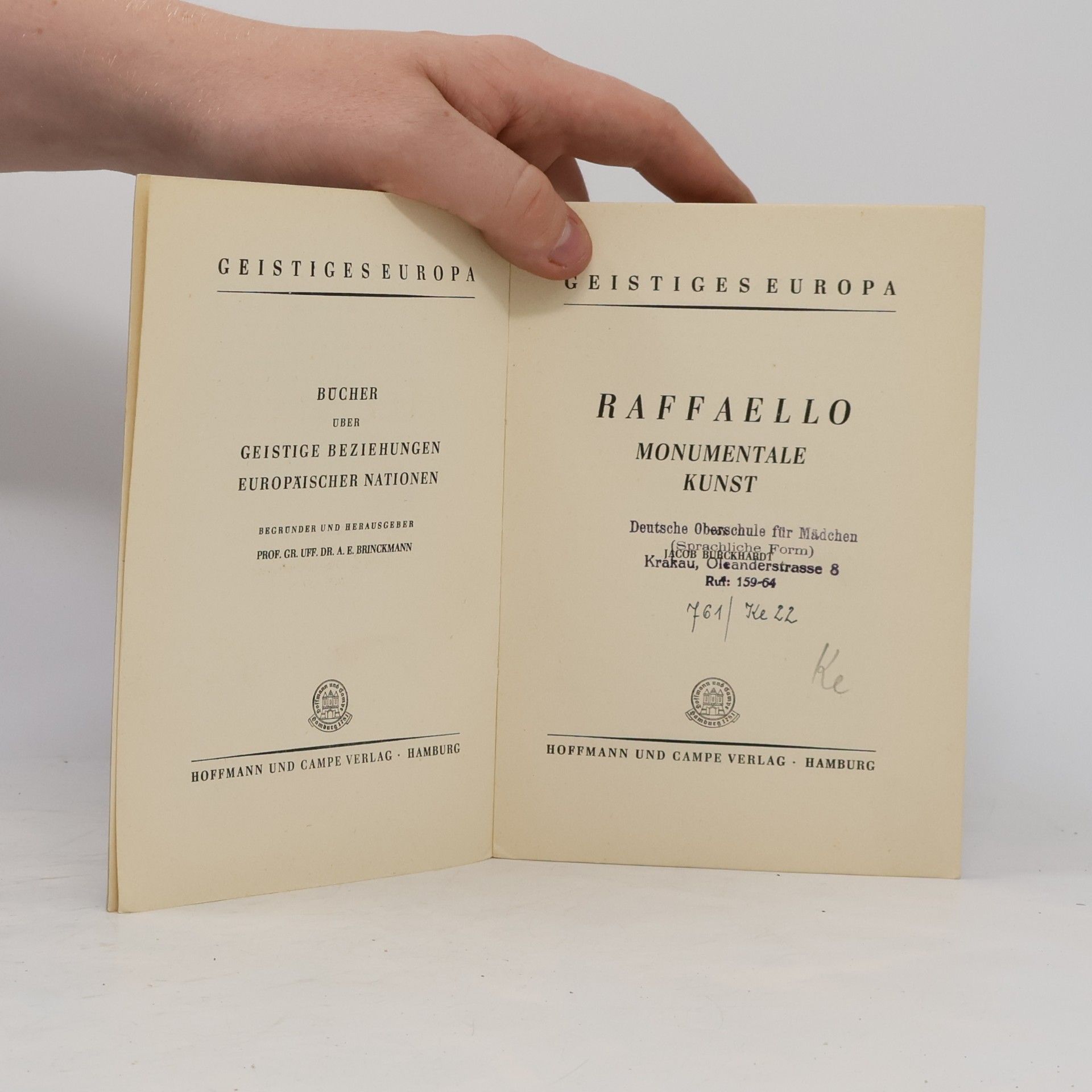 Autorenkollektiv Raffaello monumentale kunst