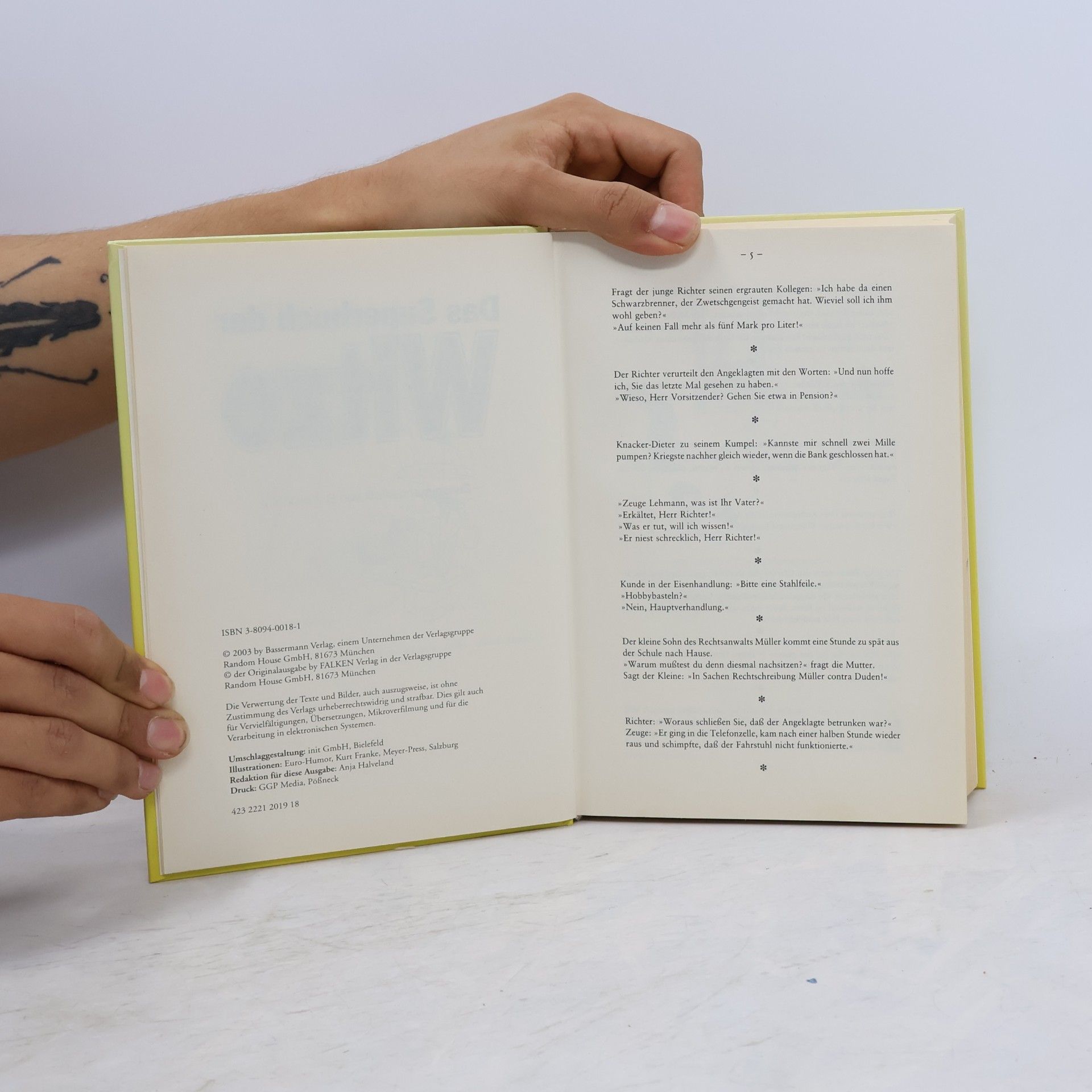 Bernhard Bornheim Das Superbuch der Witze