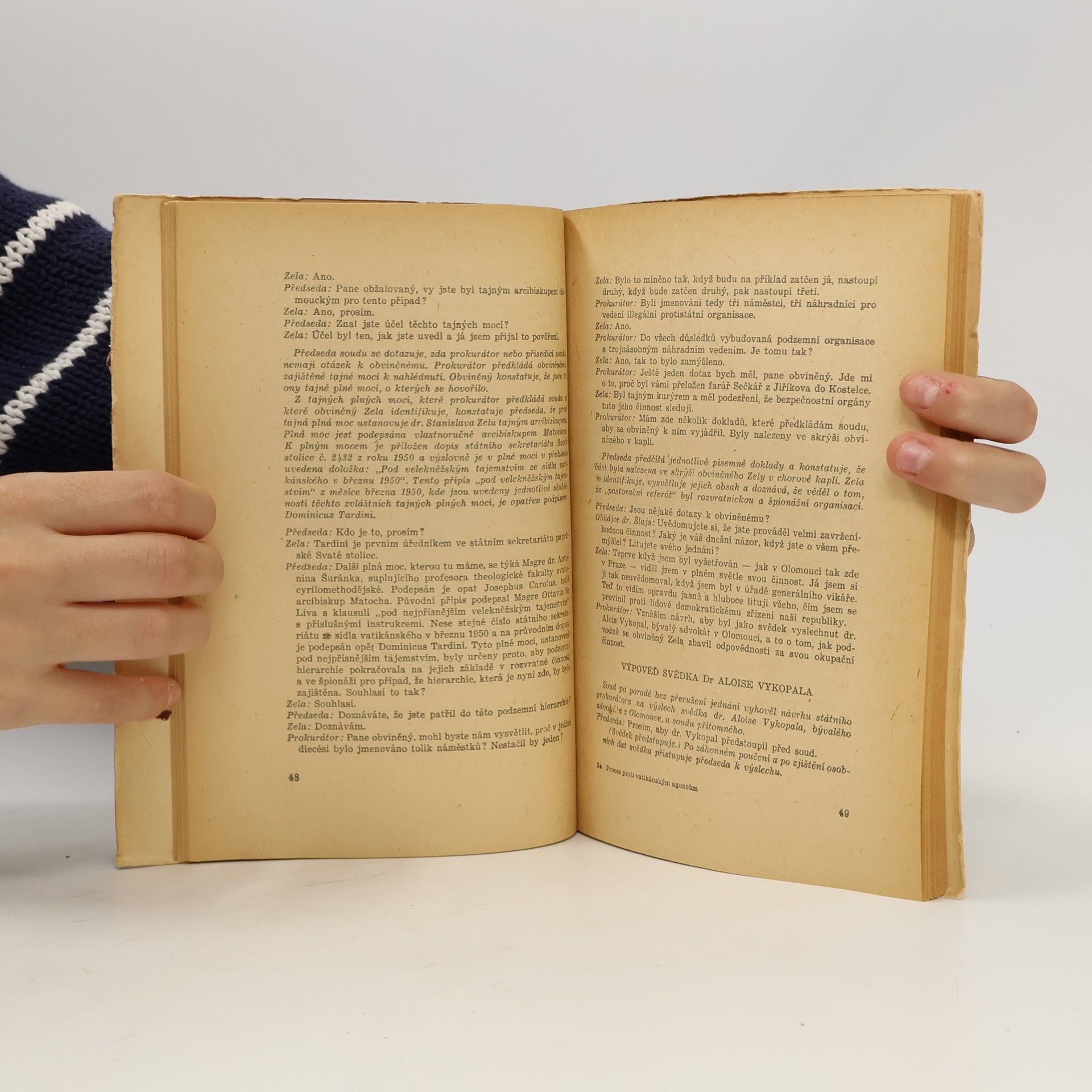 Autorenkollektiv Proces proti vatikánským agentům v Československu