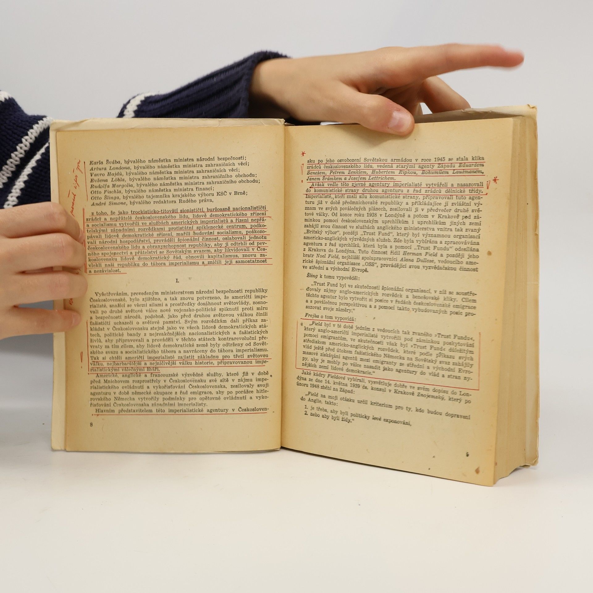 Autorenkollektiv Proces s vedením protistátního spikleneckého centra v čele s Rudolfem Slánským