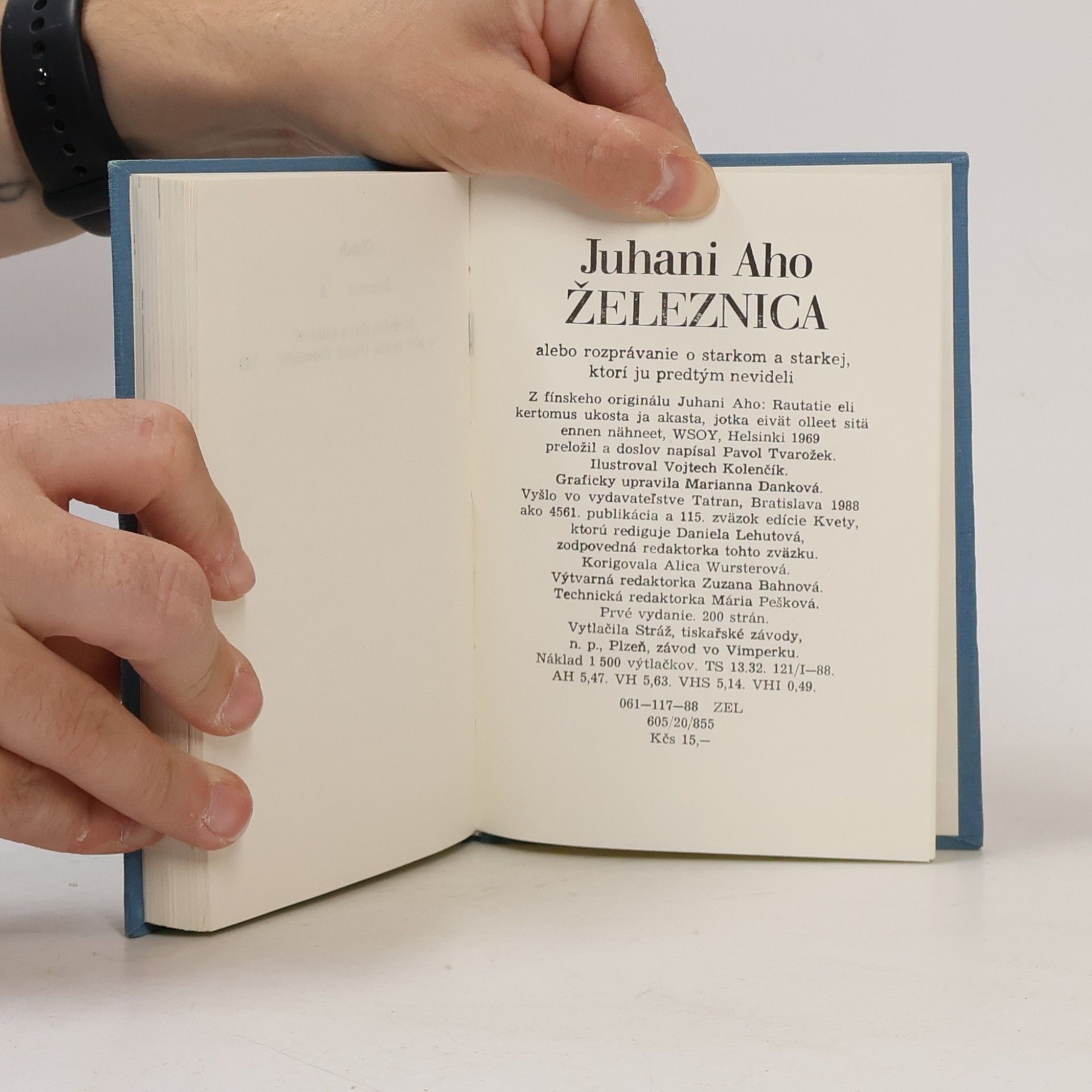 Juhani Aho Železnica