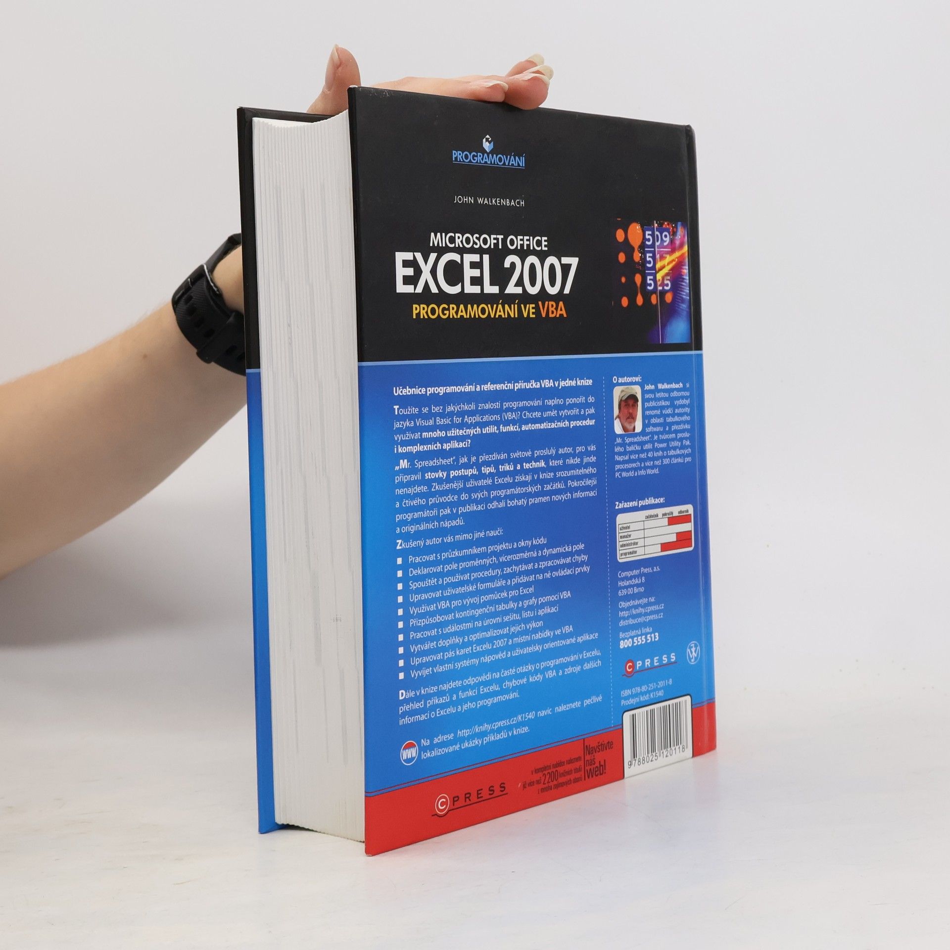 John Walkenbach Microsoft Office Excel 2007 - Programování ve VBA