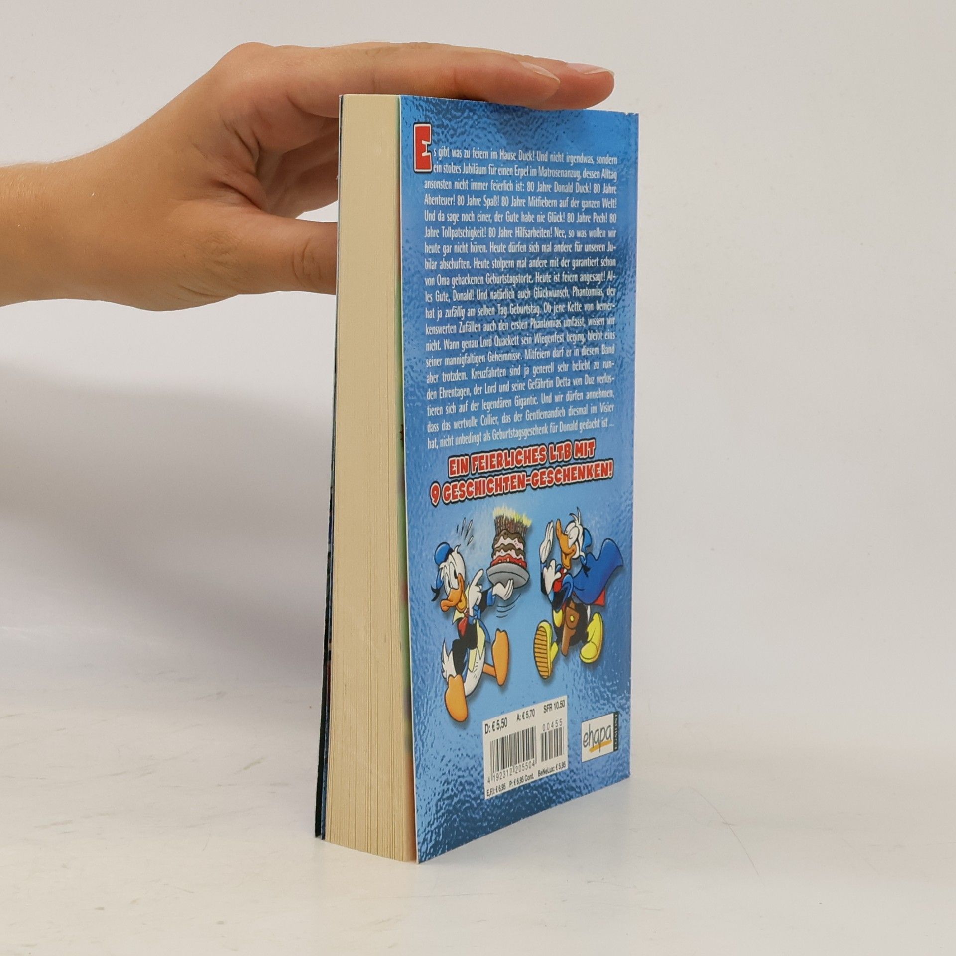 Walt Disney Lustiges Taschenbuch 455. 80 Jahre Donald Duck