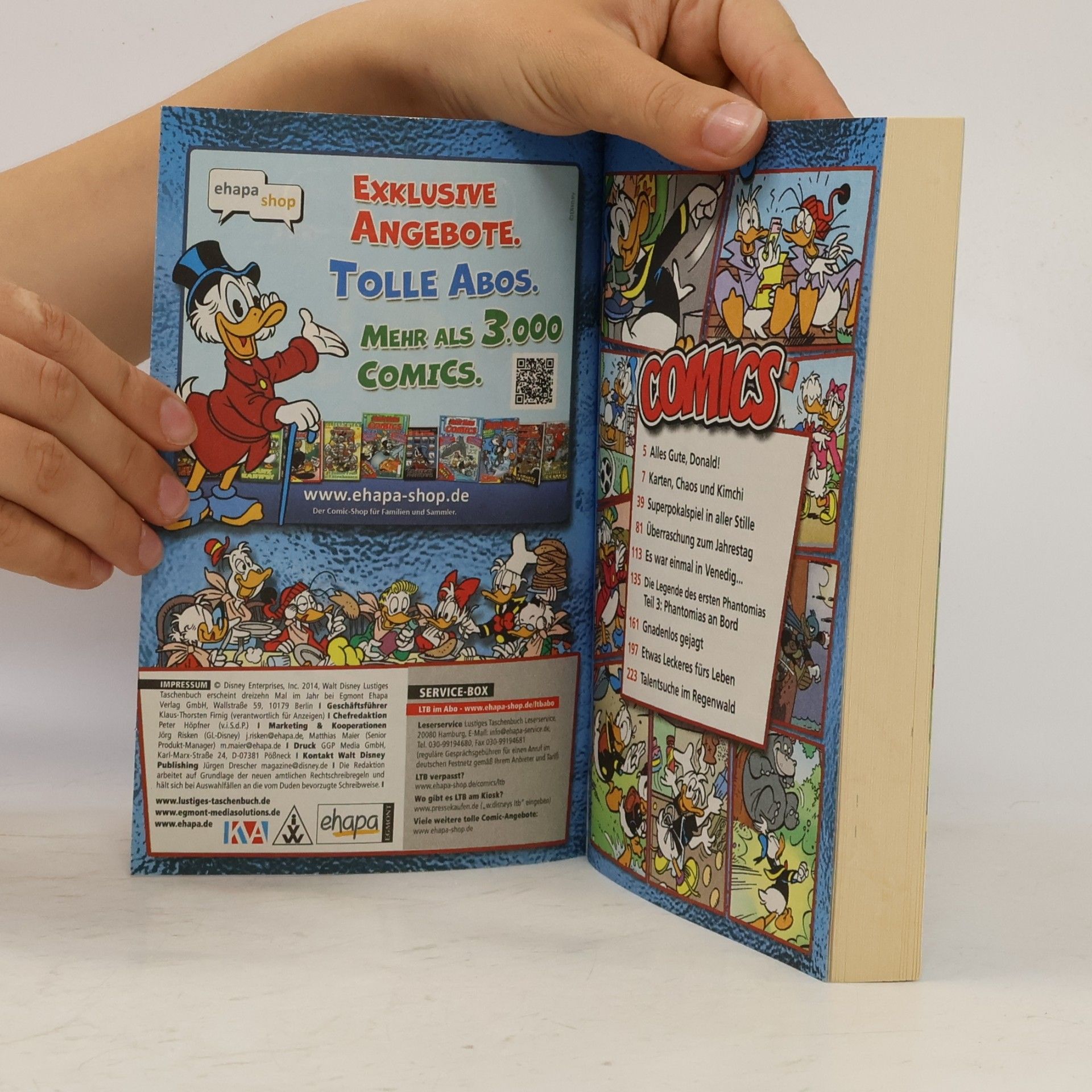Walt Disney Lustiges Taschenbuch 455. 80 Jahre Donald Duck