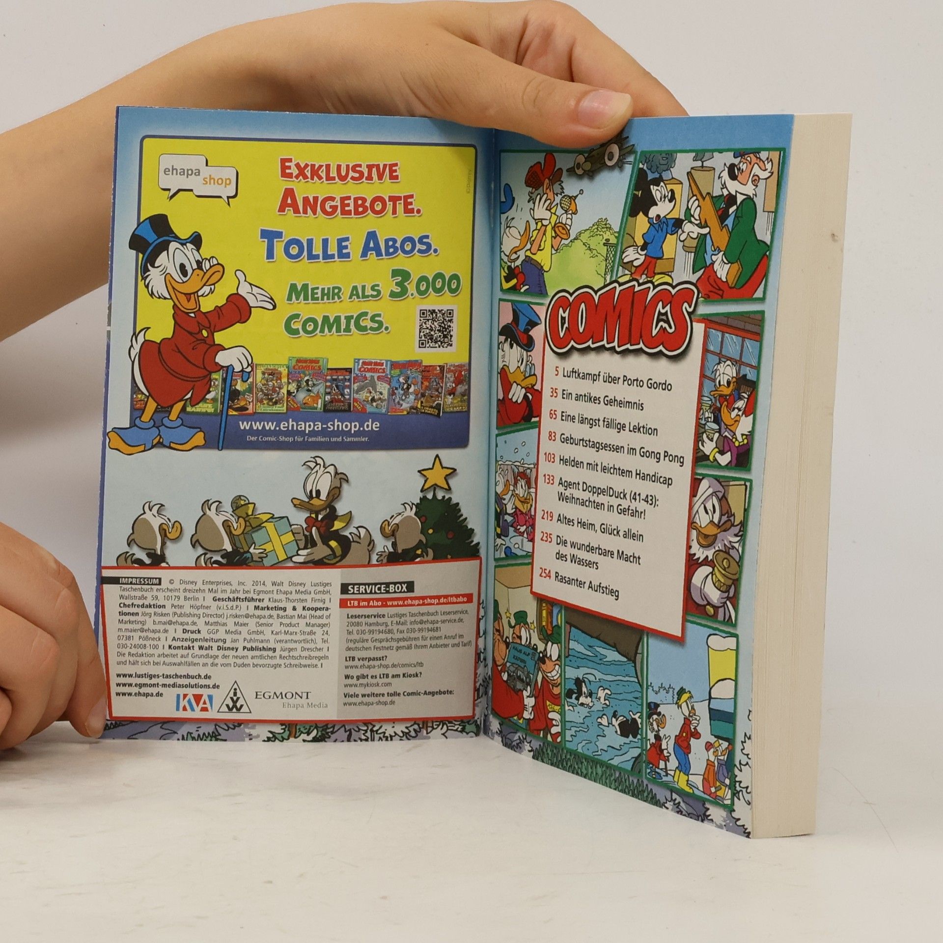 Walt Disney Lustiges Taschenbuch 462: Weihnachten in Gefahr!