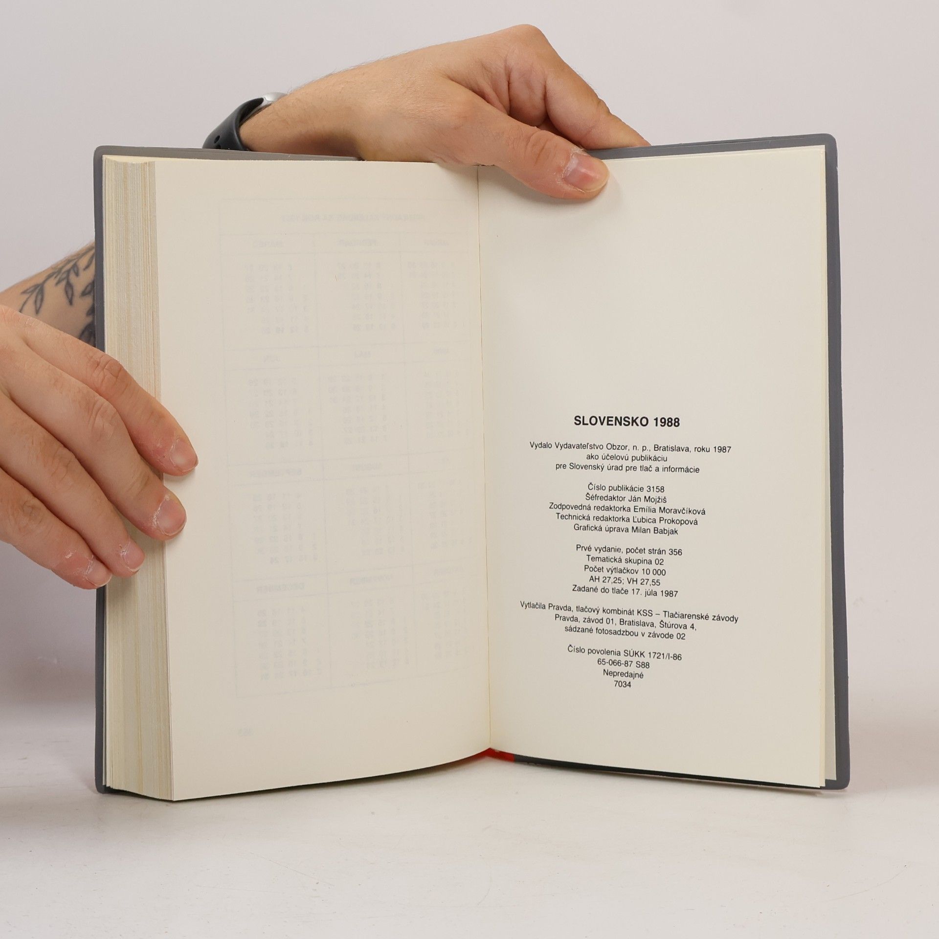 Collectif d'auteurs Slovensko 1988