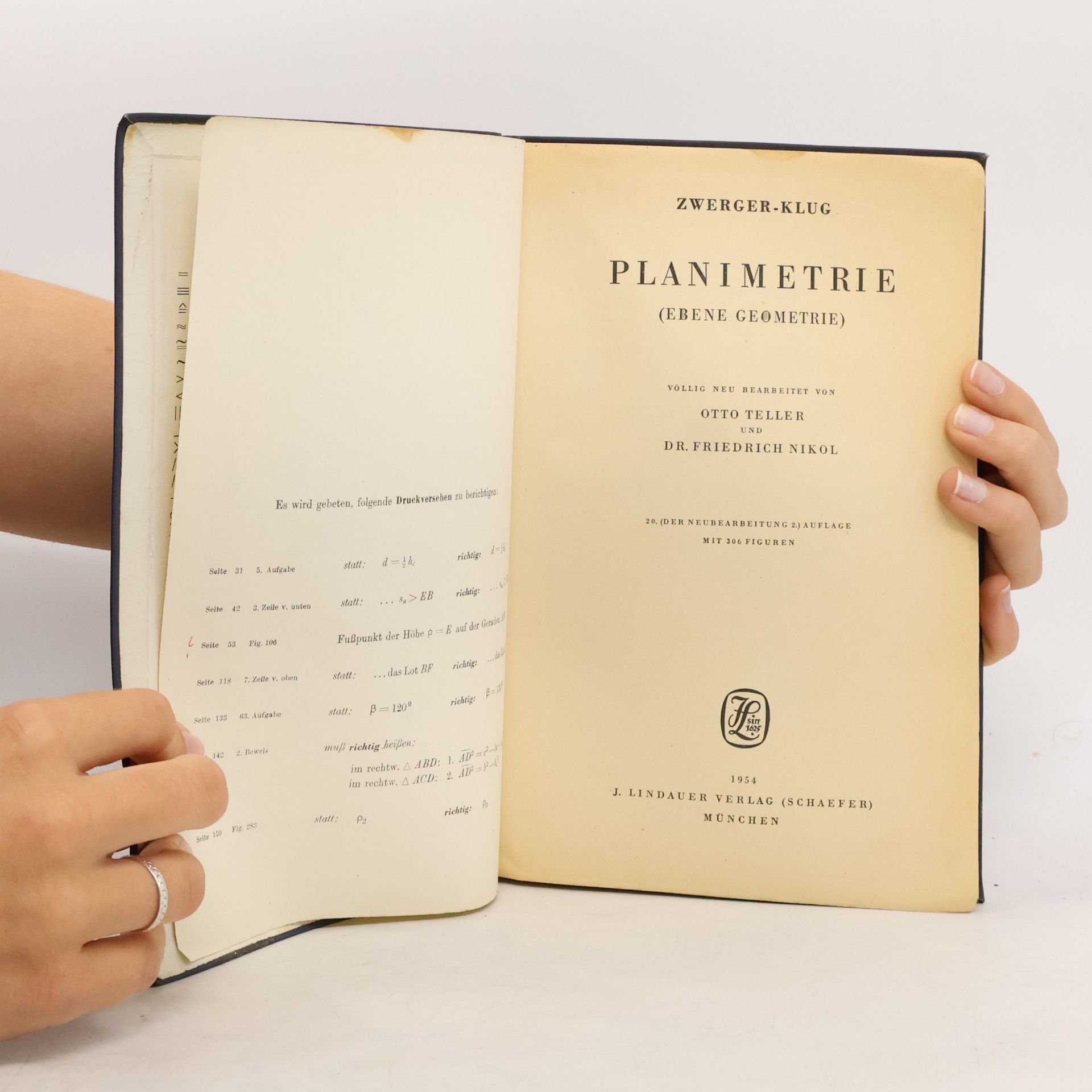 Max Zwerger Planimetrie