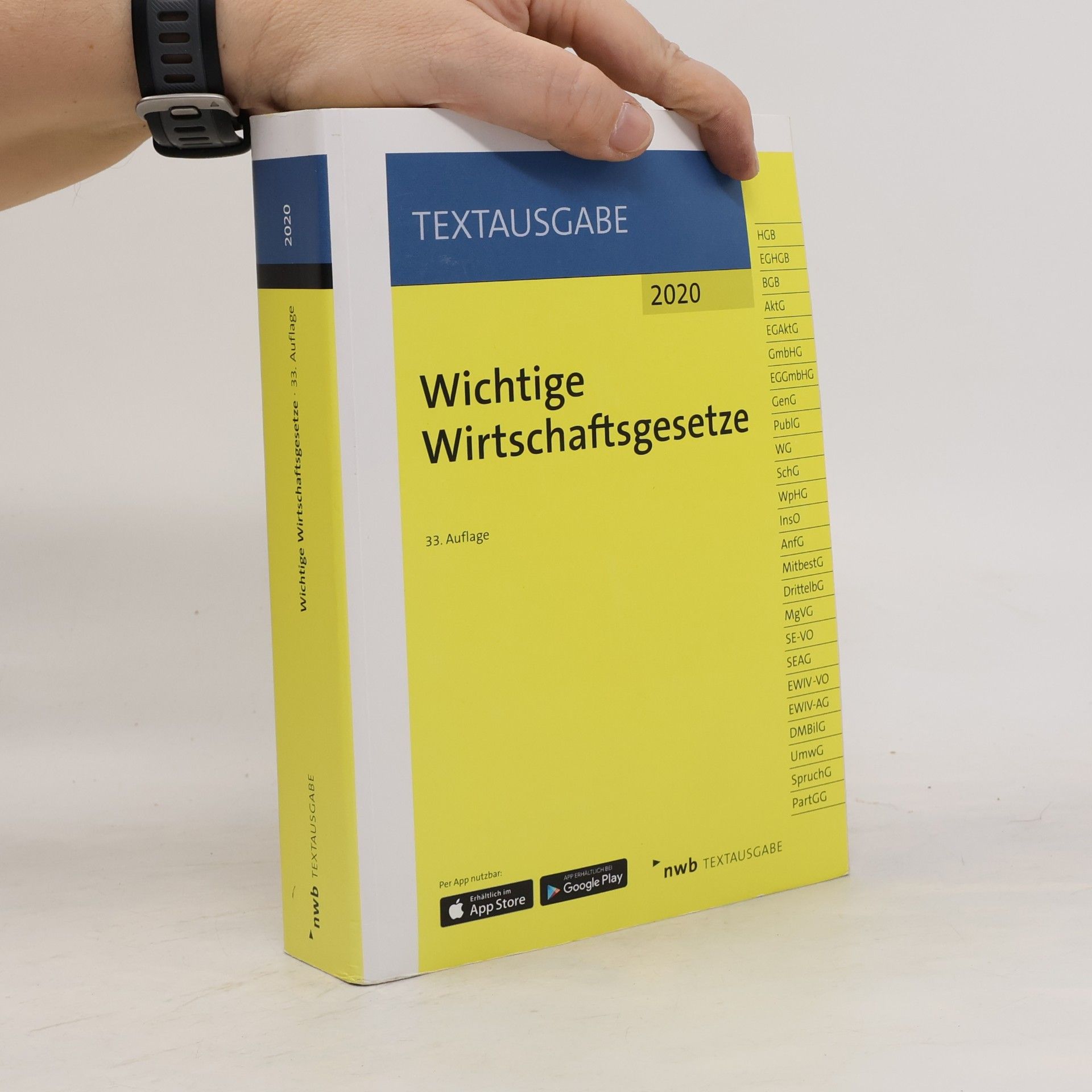NWB NWB Gesetzesredaktion Wichtige Wirtschaftsgesetze