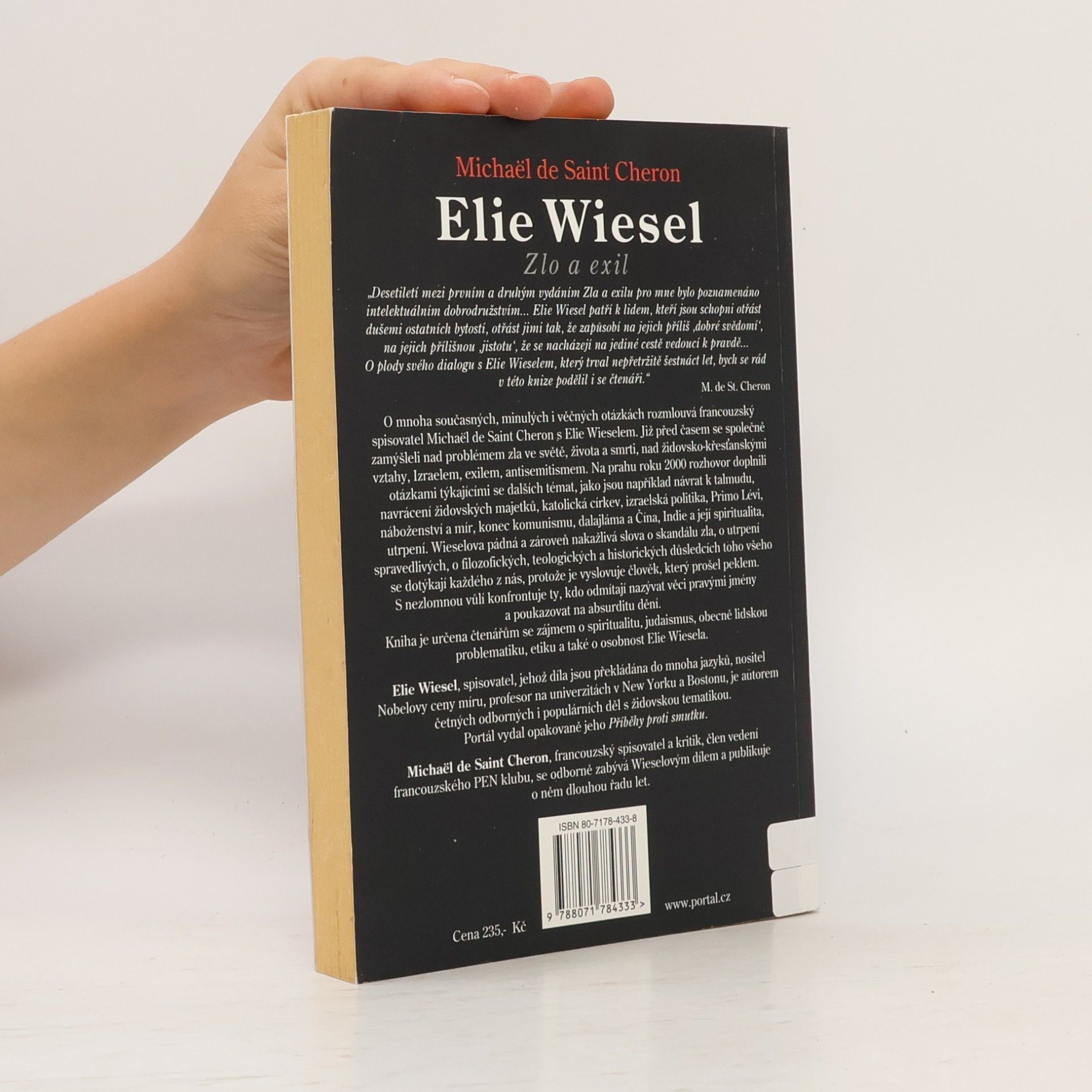 Elie Wiesel Zlo a exil