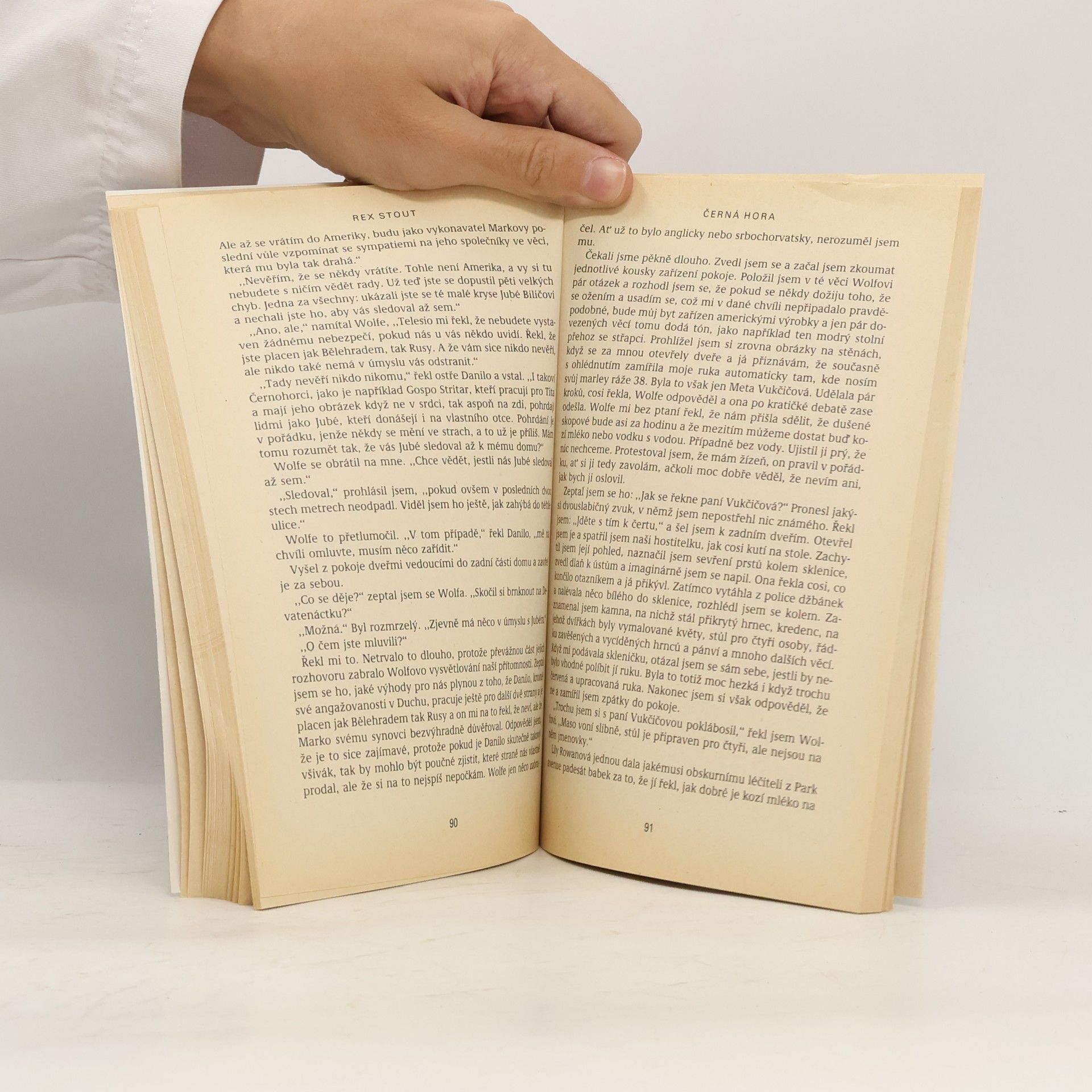 Rex Stout Černá Hora