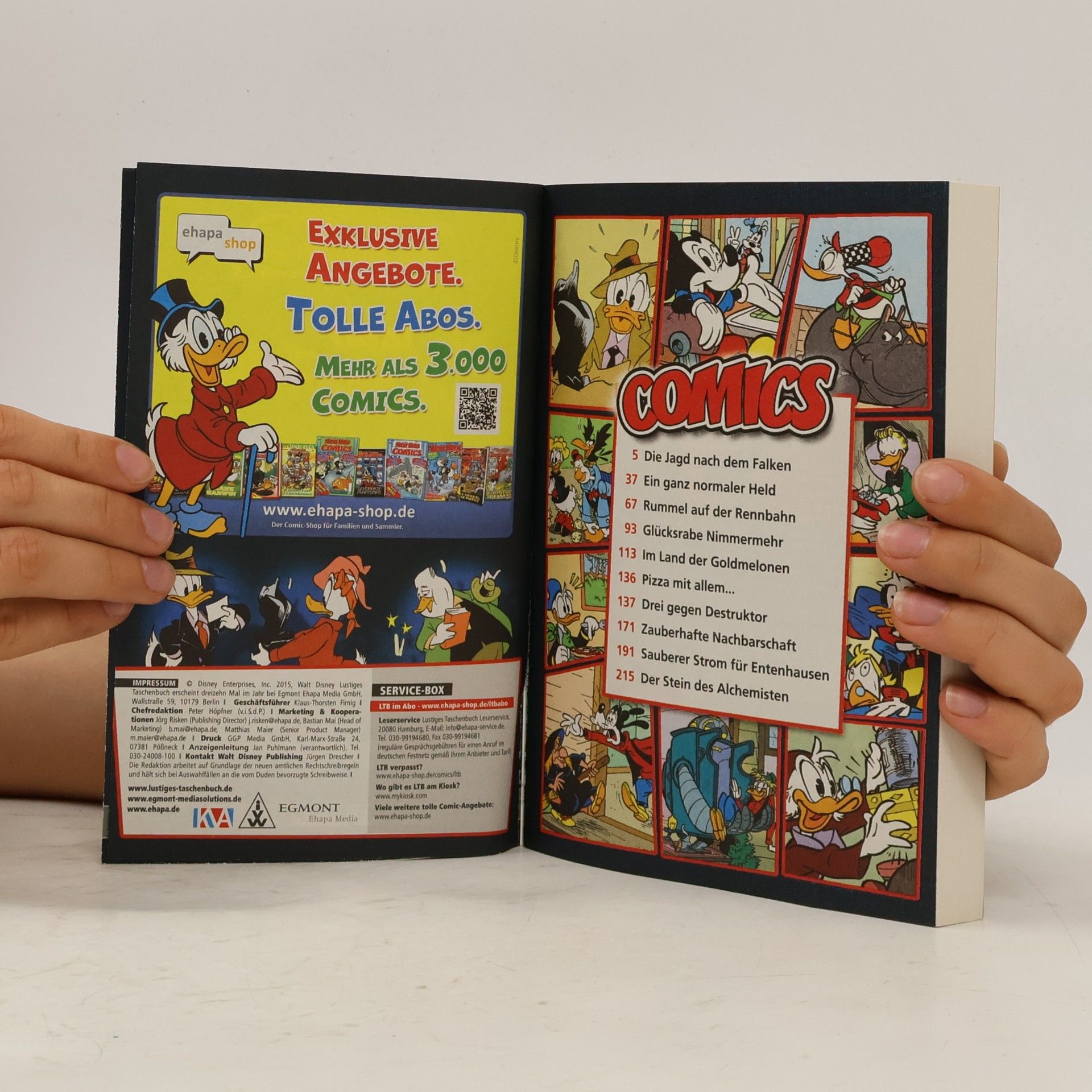 Walt Disney Lustiges Taschenbuch 464