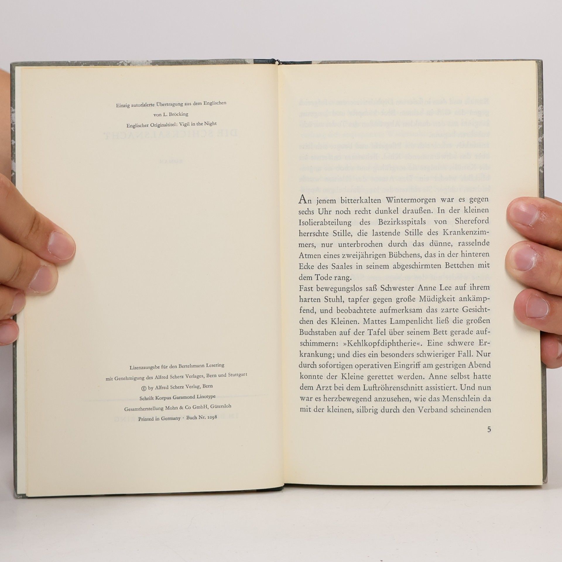 A. J. Cronin Die Schicksalsnacht