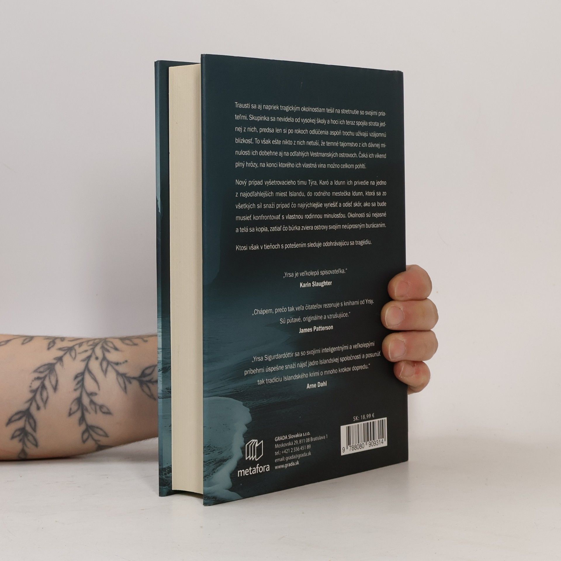 Yrsa Sigurðardóttir Nezabudni na mňa